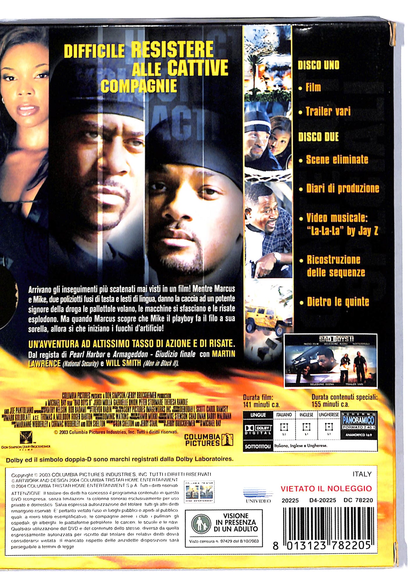 EBOND Bad boys II DIGIPACK DVD D805319