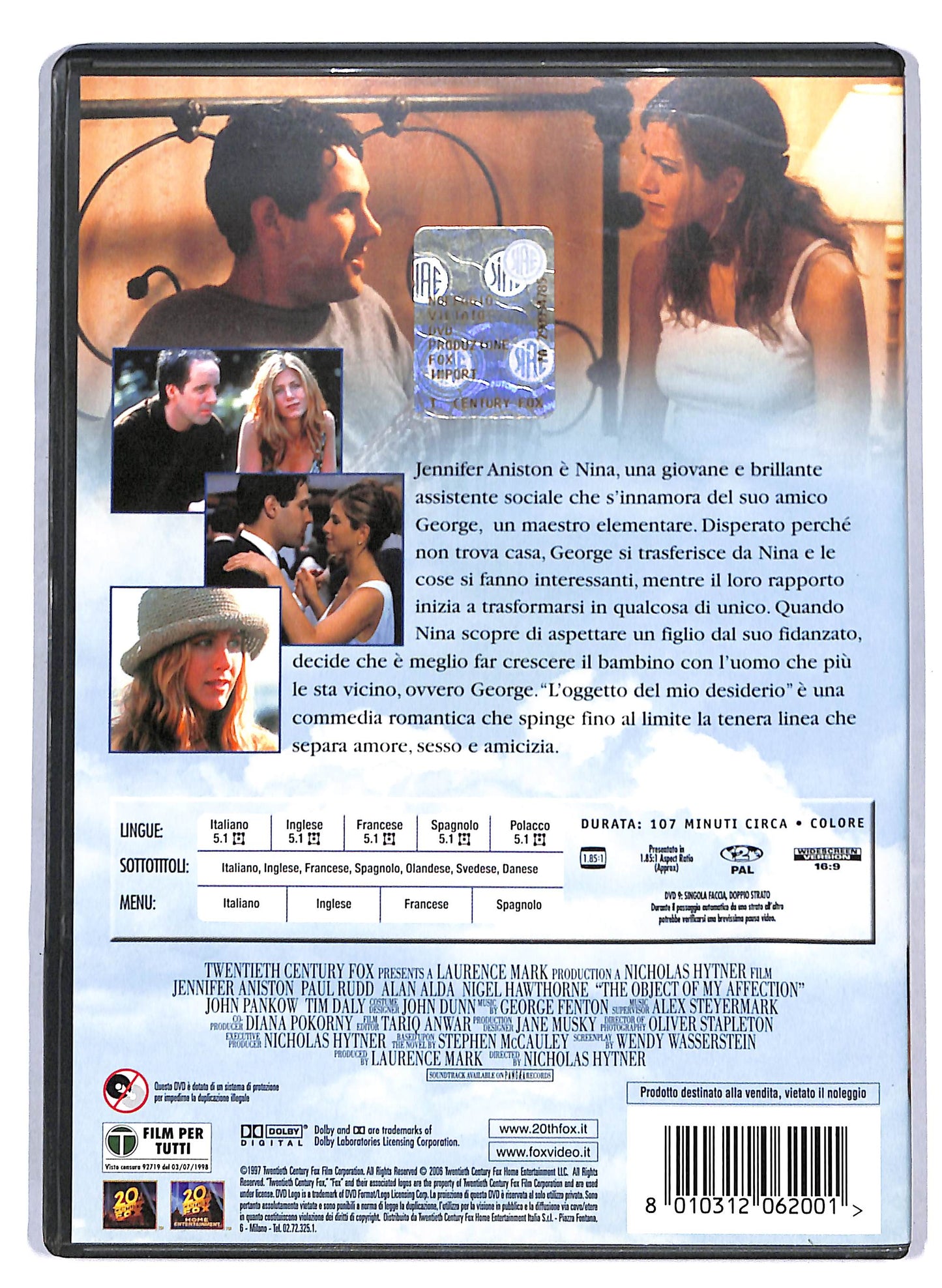 EBOND L'oggetto del mio desiderio DVD D805423