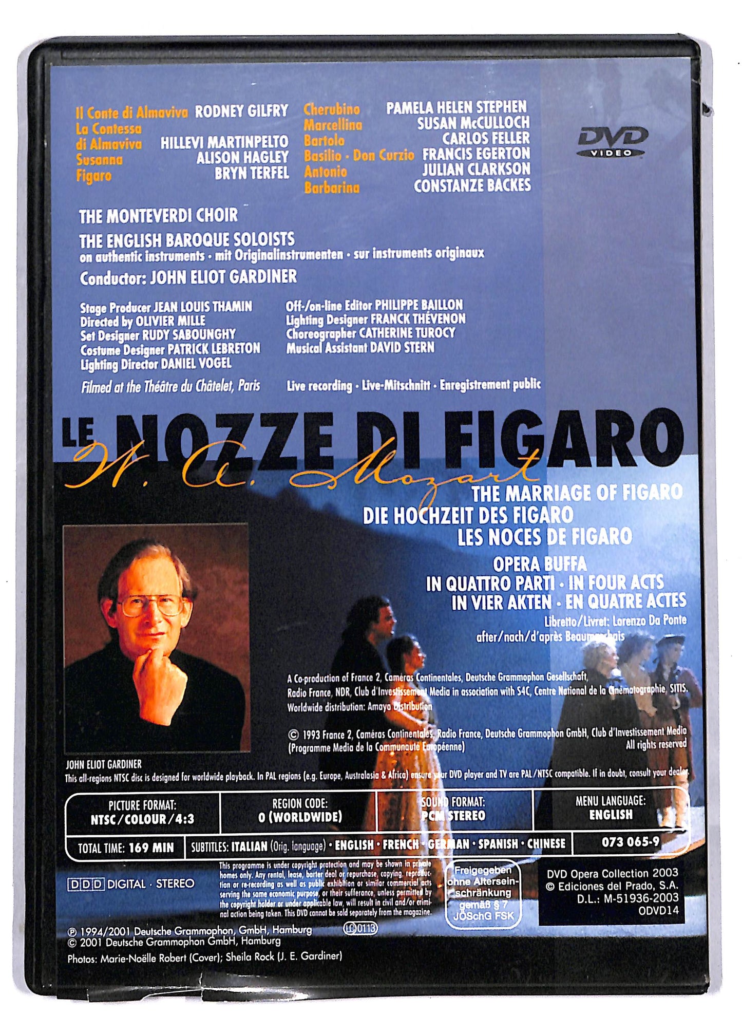 EBOND Le nozze di Figaro dvd Opera Collection 13 EDITORIALE DVD D805636