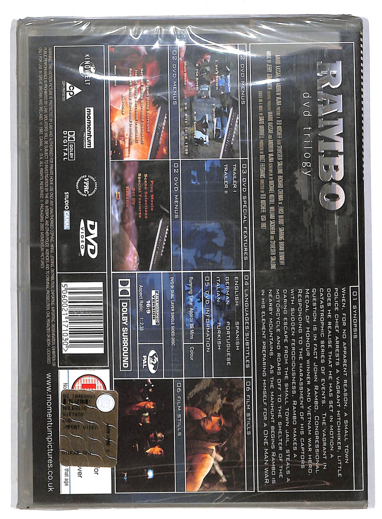 EBOND First Blood DVD D805724