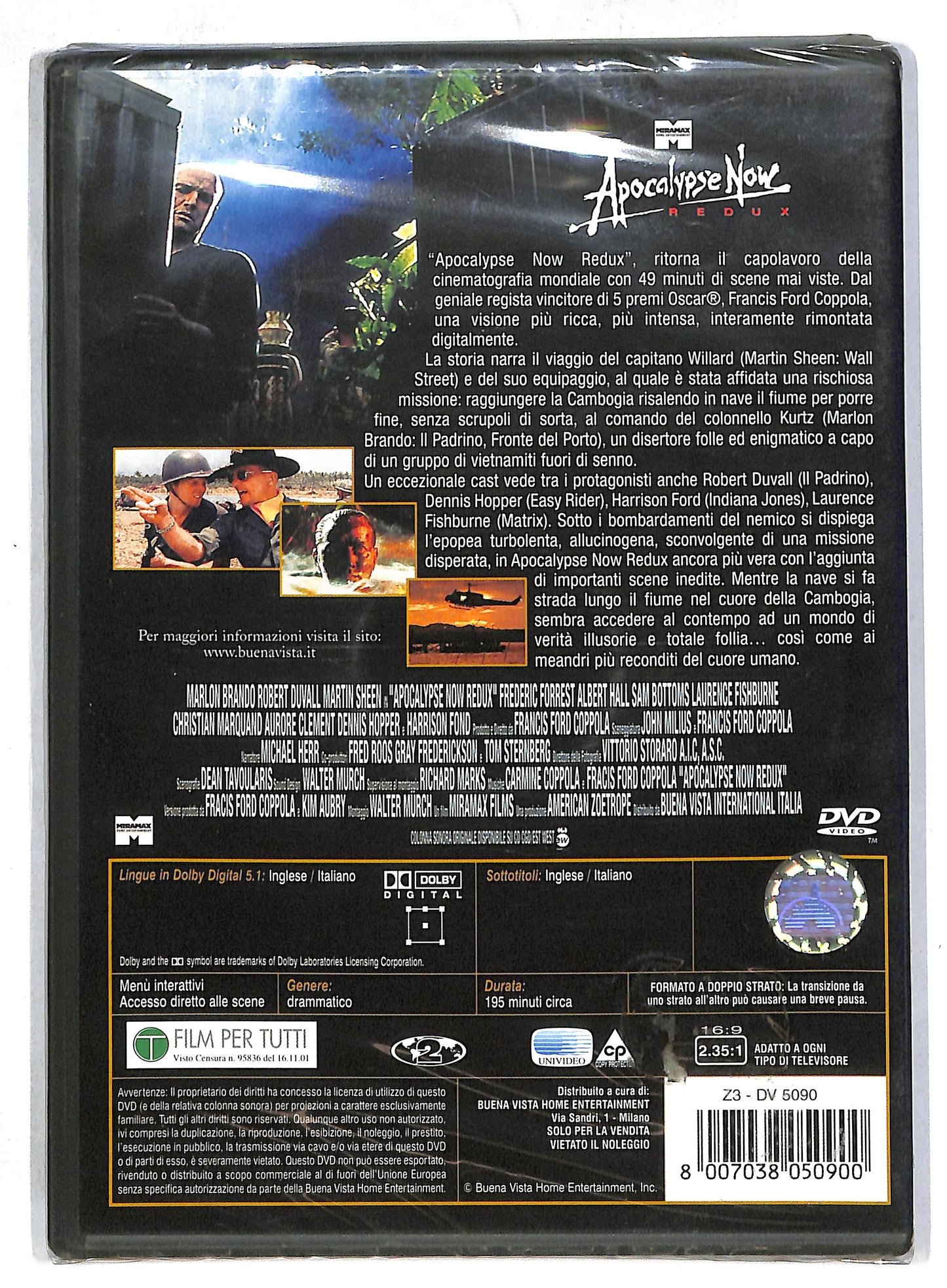 EBOND Apocalypse Now DVD D805761