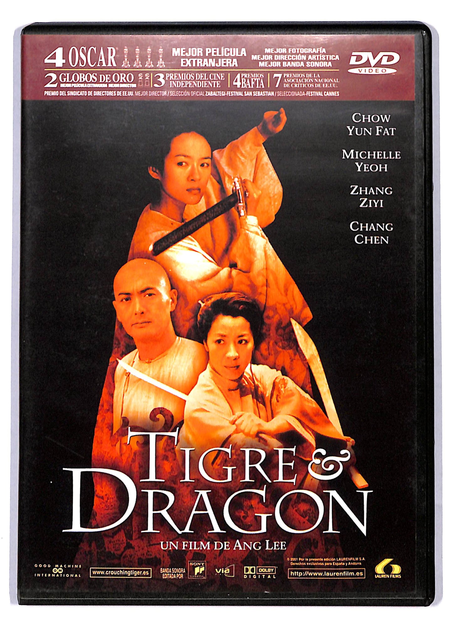 EBOND La tigre e il dragone (versione Spagna - NO ITA) DVD D806012