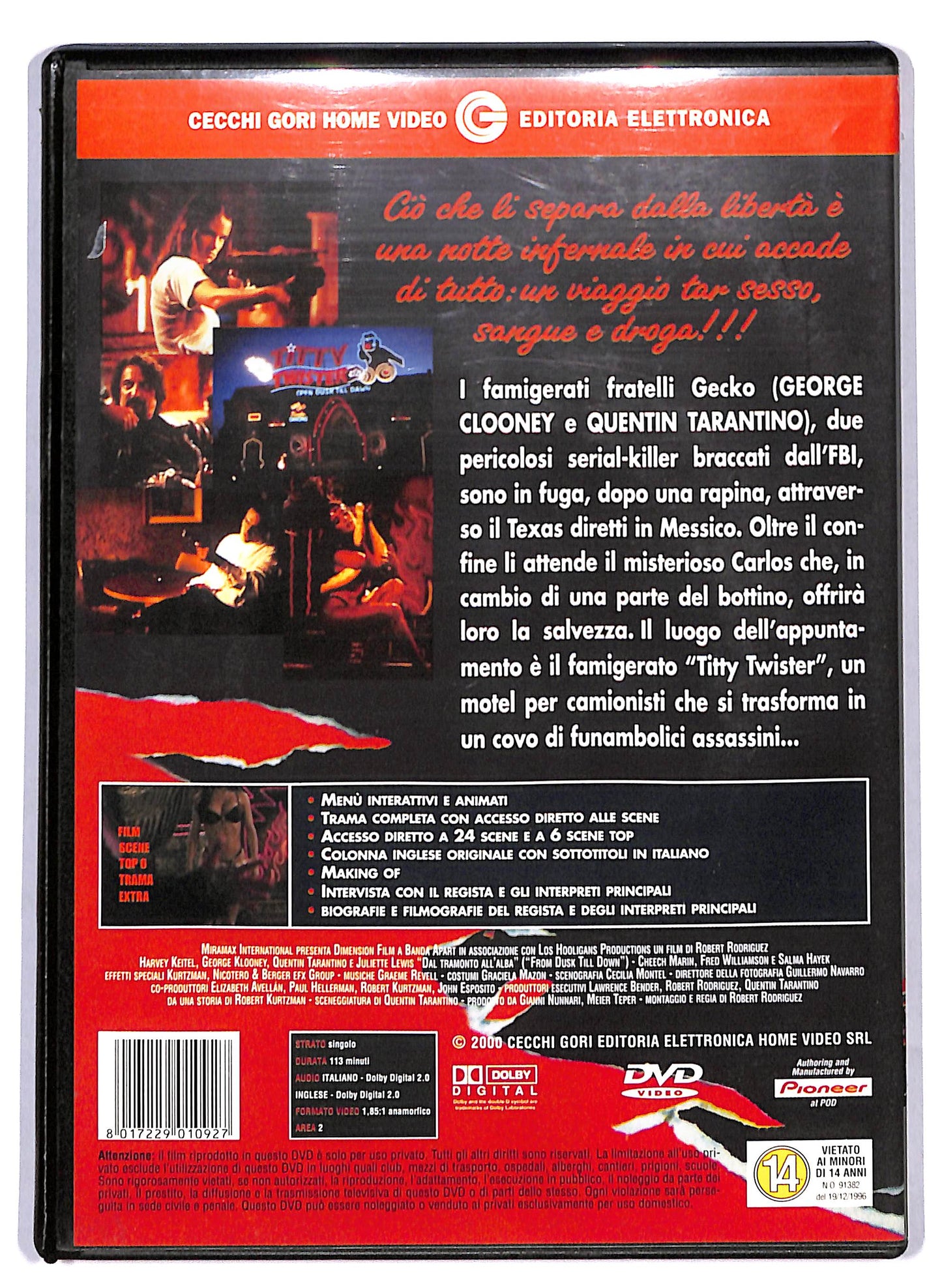 EBOND Dal tramonto all'alba DVD D806030