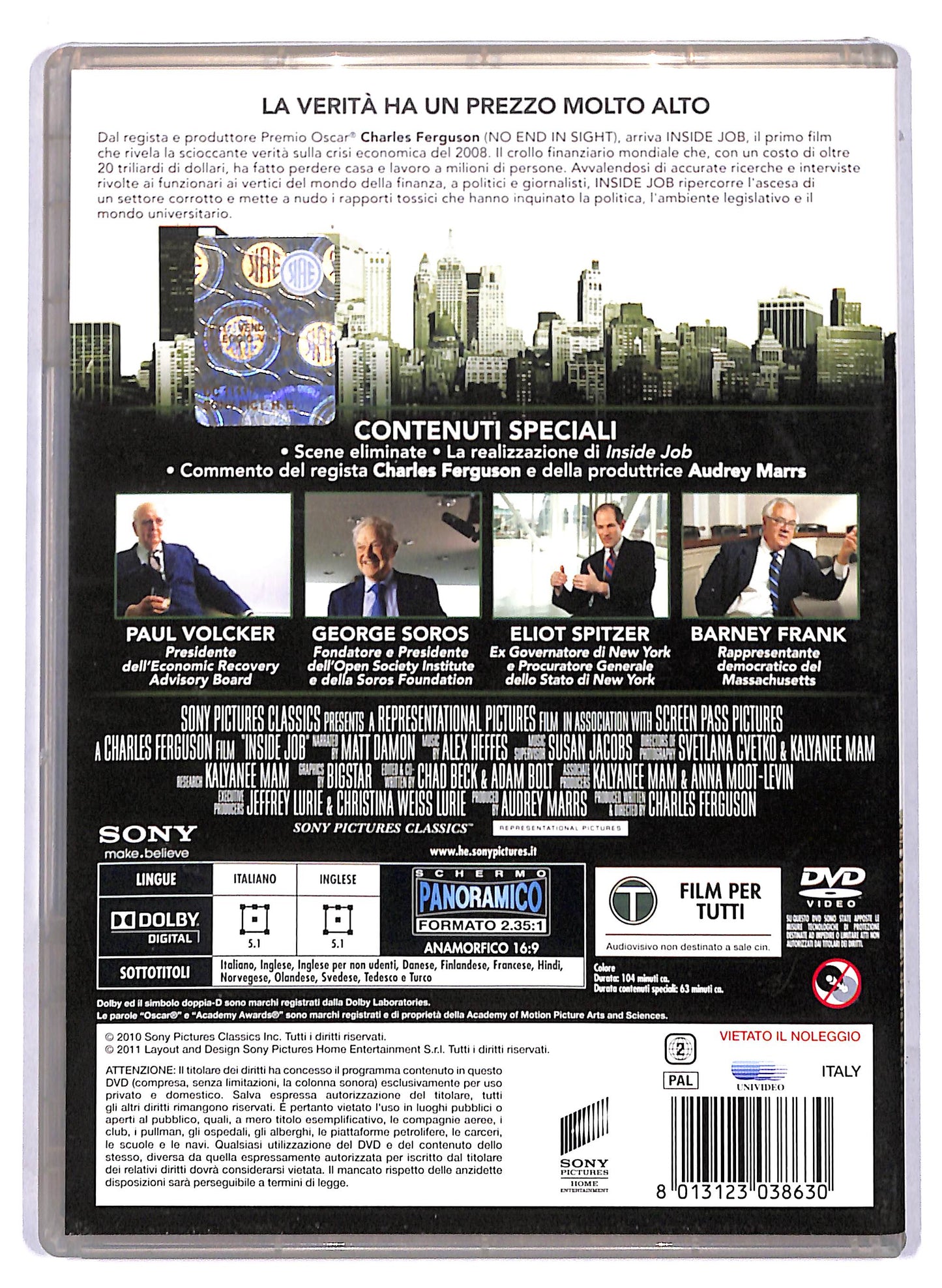 EBOND Inside Job DVD D806204