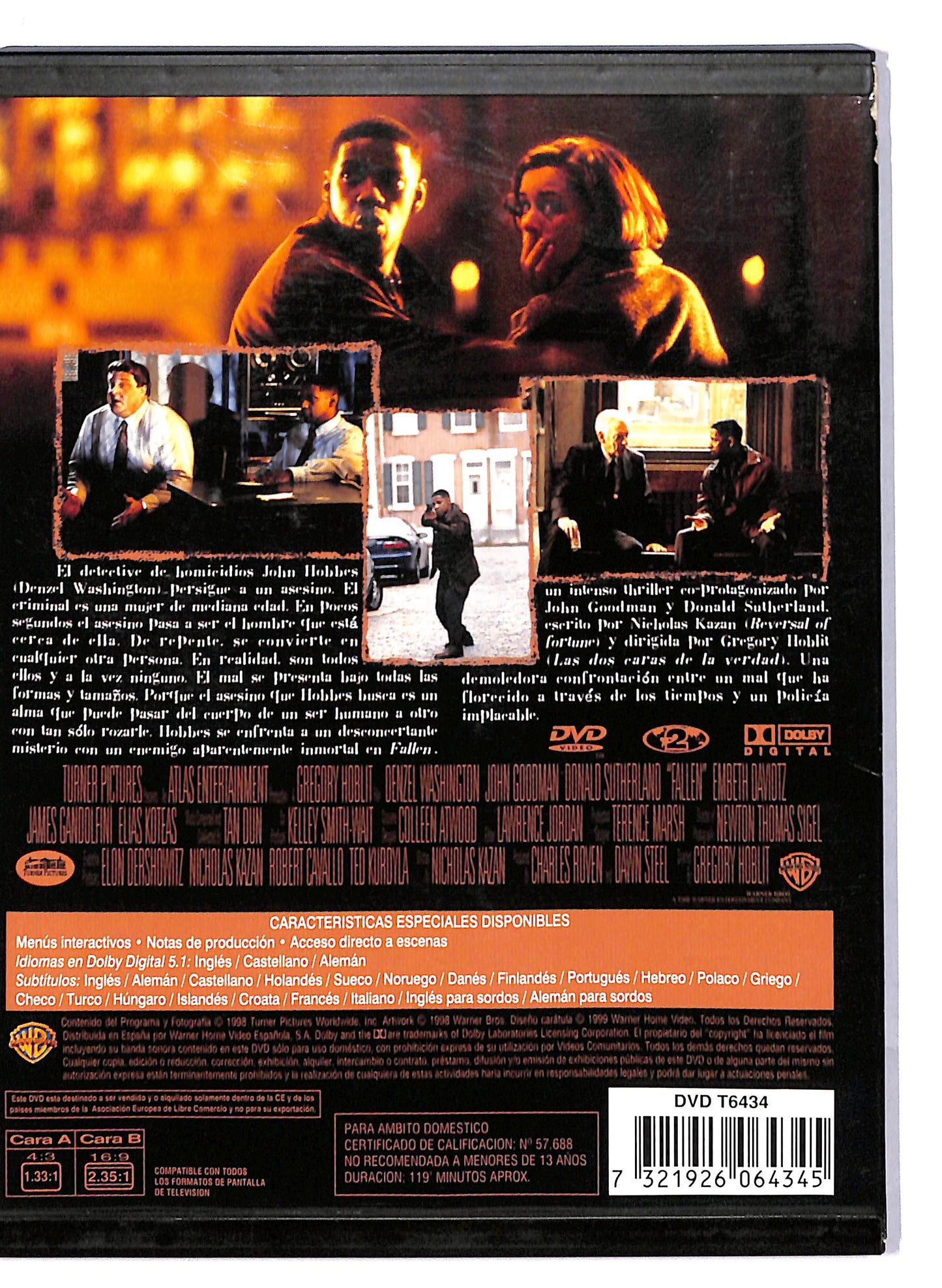 EBOND Fallen - NO ITA SNAPPER DVD D806214
