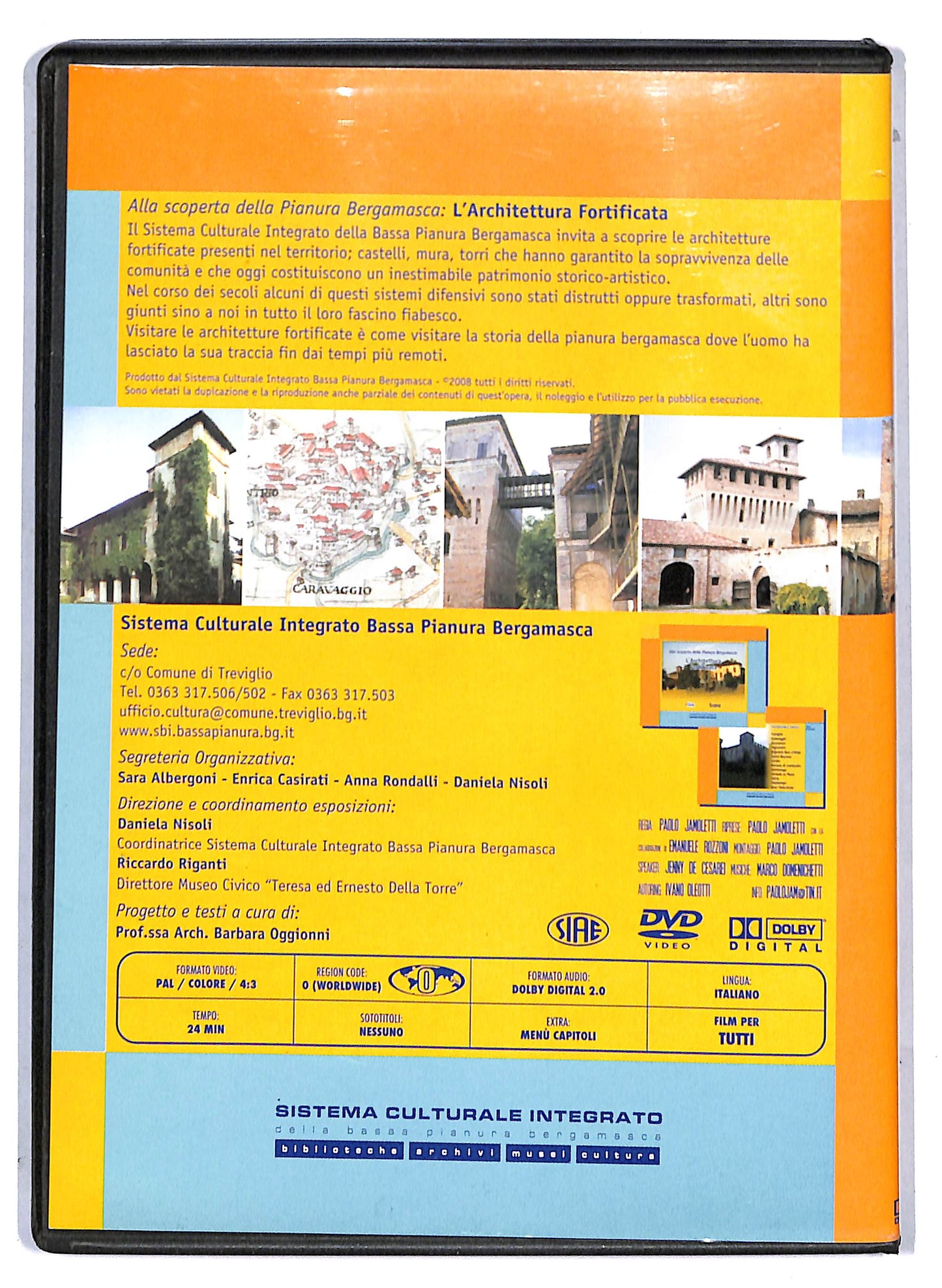EBOND Pianura Bergamasca l'Architettura Fortificata  EDITORIALE DVD D806435