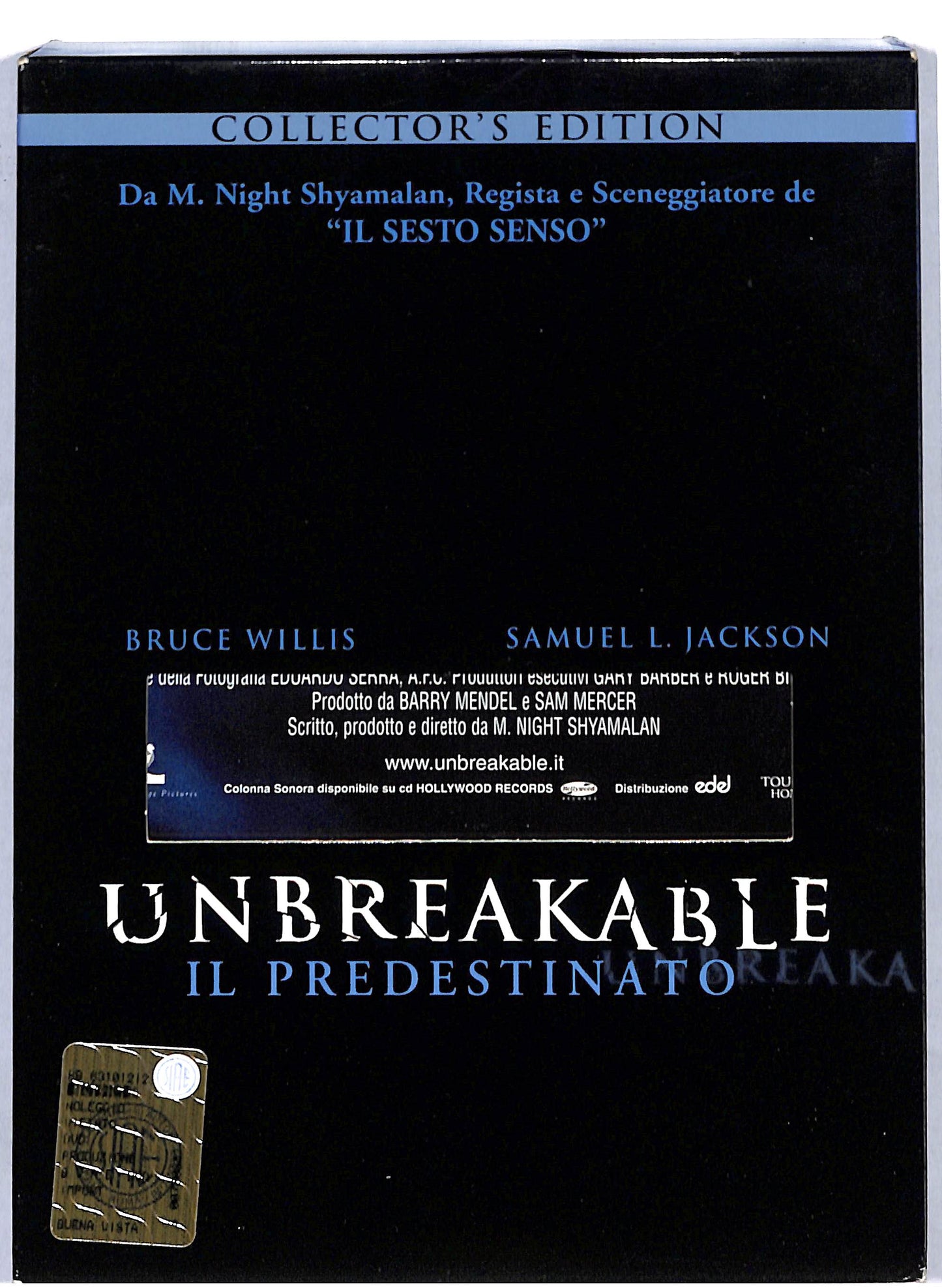 EBOND Unbreakable - il predestinato  DIGIPACK DVD D806446