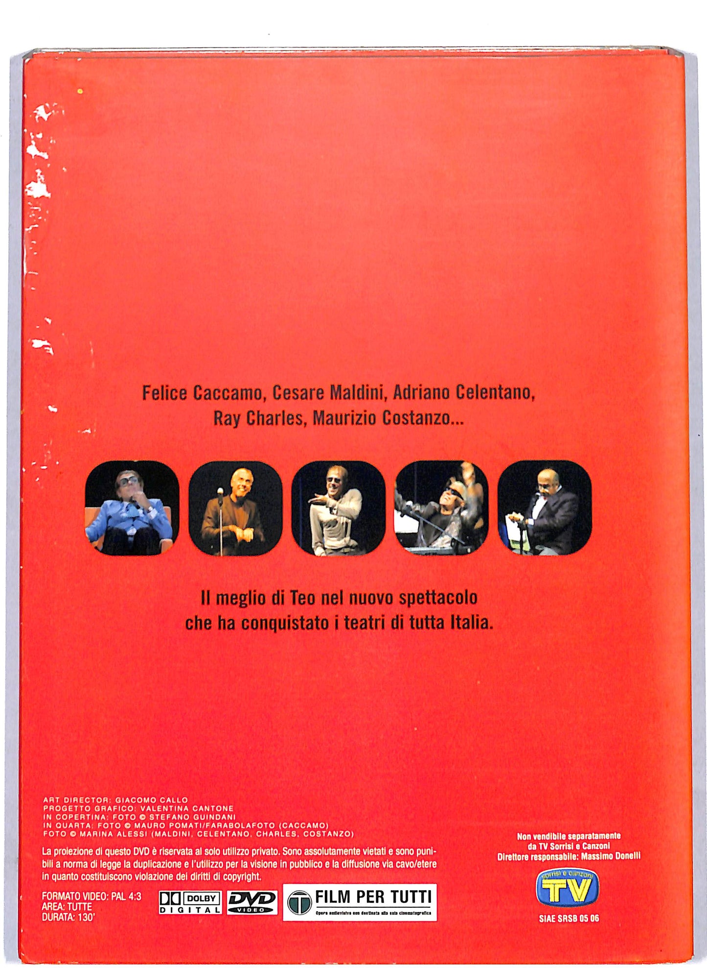 EBOND Teoteocoli sono tornato normale show DVD+Libro EDITORIALE D806452