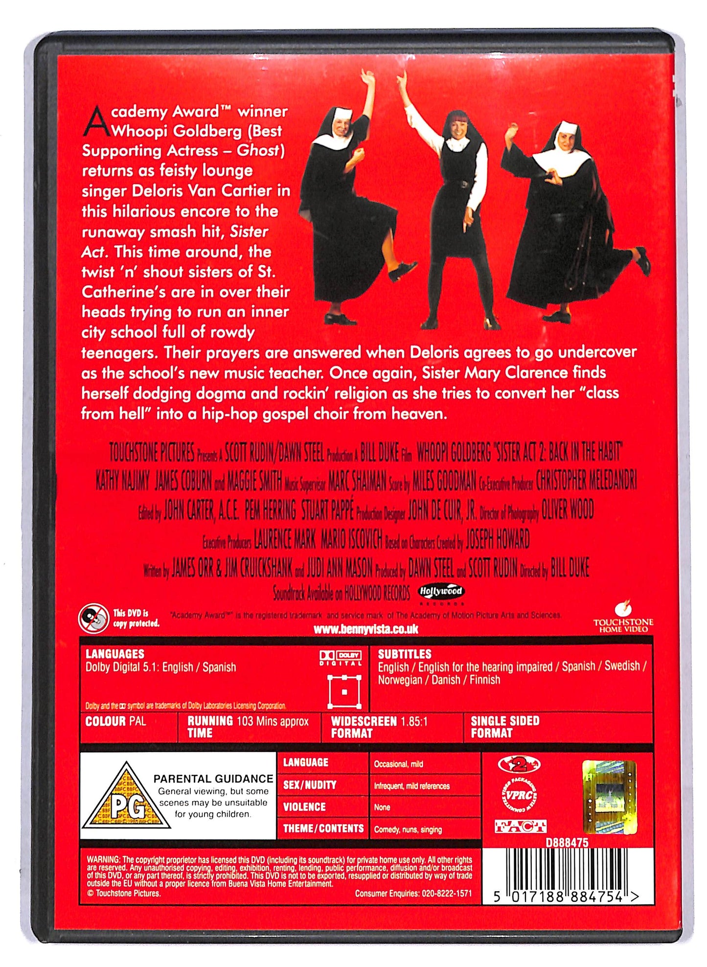 EBOND Sister Act 2 - NO ITA - Uk Edition DVD D806551