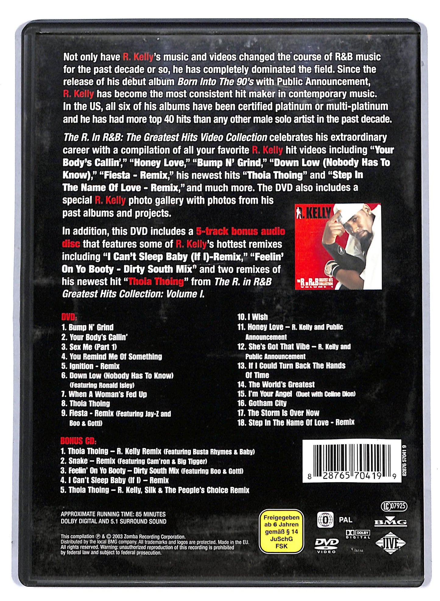 EBOND The R In R&b The Greatest Hits Video Collection (cd +) DVD D806613