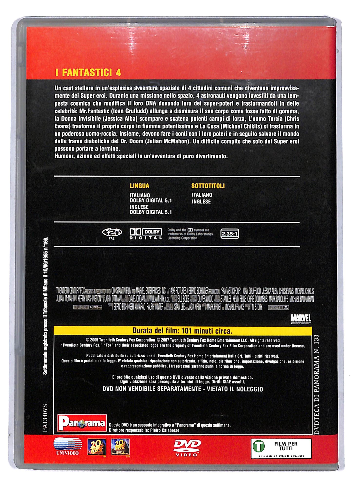 EBOND I Fantastici 4 EDITORIALE DVD D806658