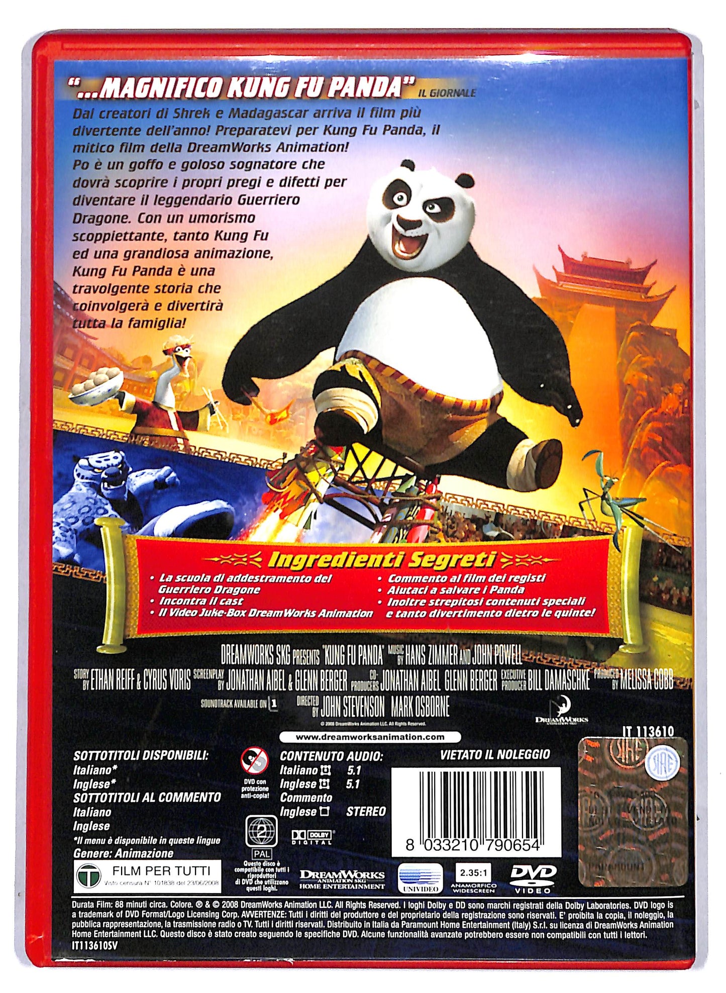 EBOND Kung Fu Panda DVD D806728