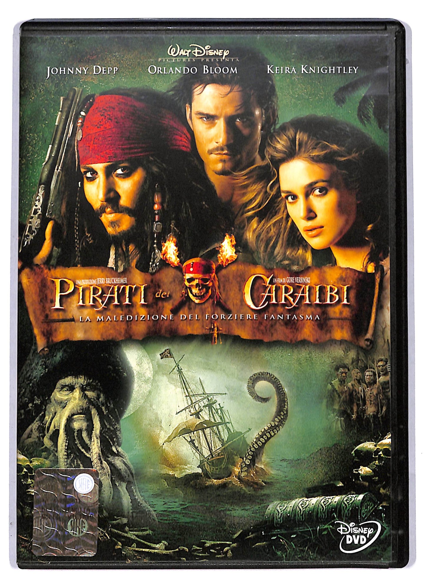 EBOND Pirati dei Caraibi  La maledizione del forziere fantasma DVD D806774