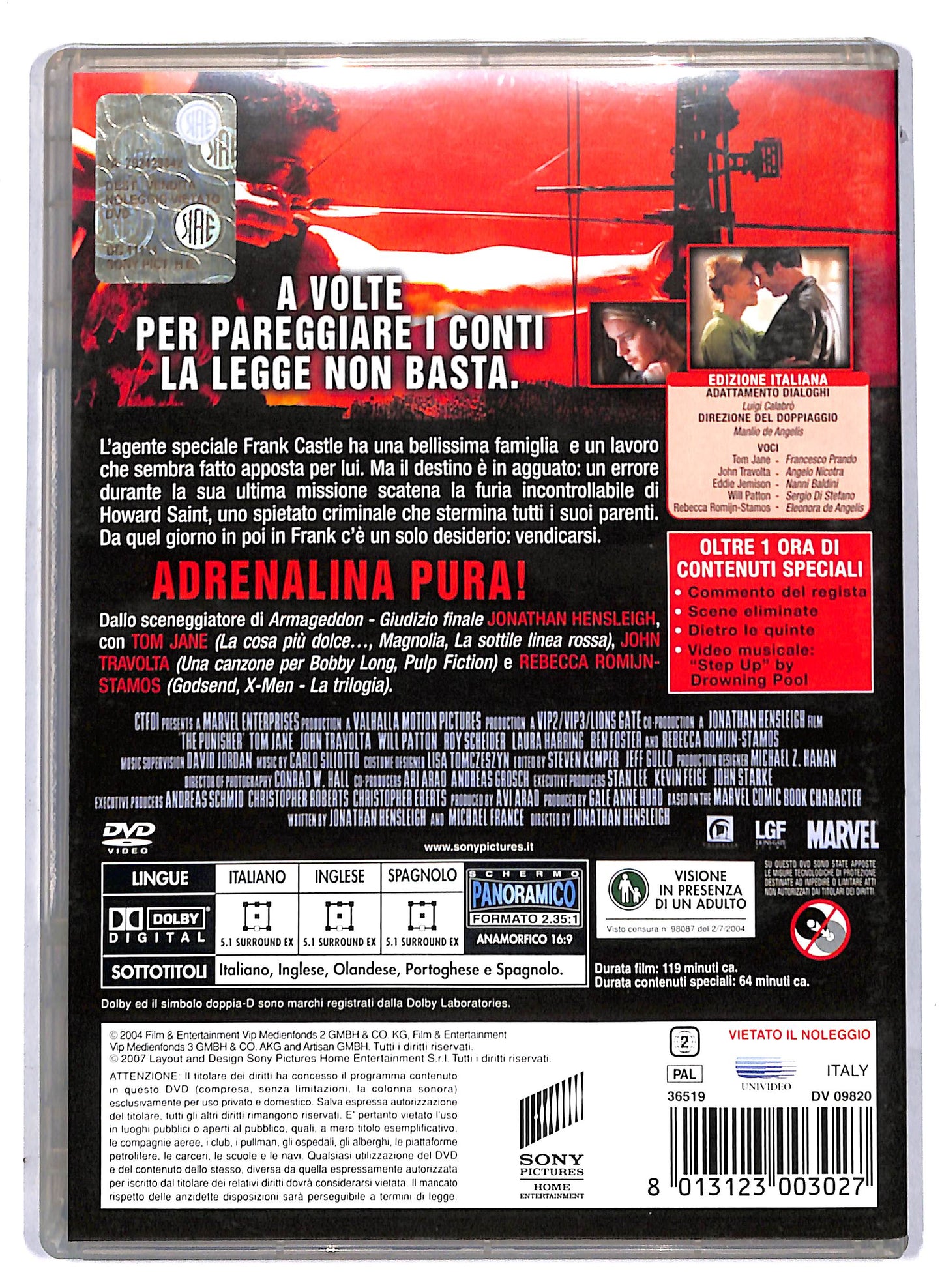 EBOND The Punisher DVD D806916