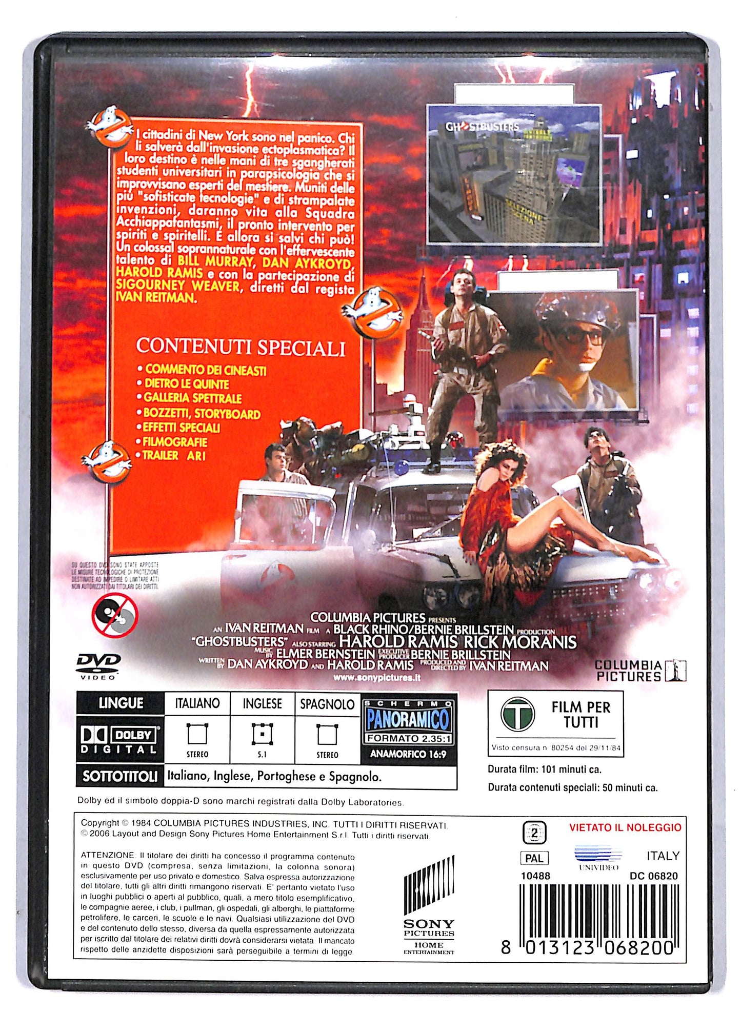 EBOND Ghostbusters - acchiappafantasmi DVD D806937