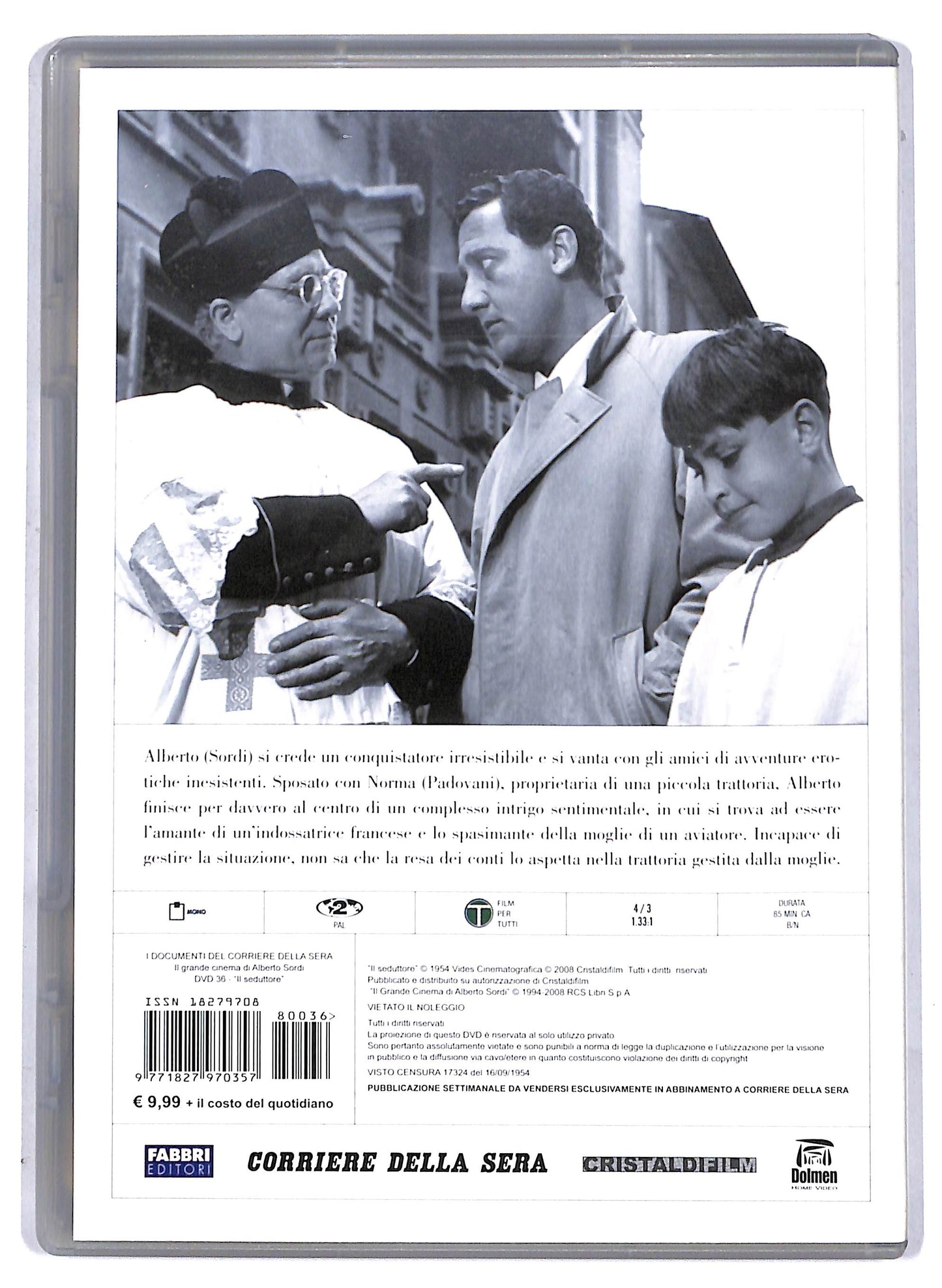 EBOND Alberto Sordi  - Il seduttore EDITORIALE DVD D807021