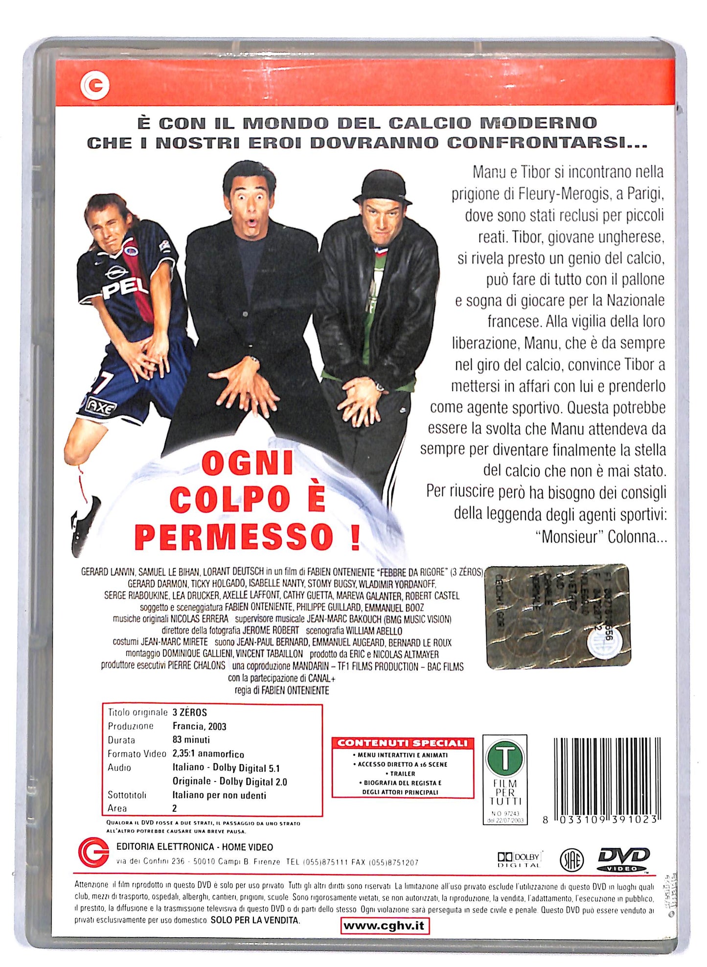 EBOND Febbre da rigore DVD D807048