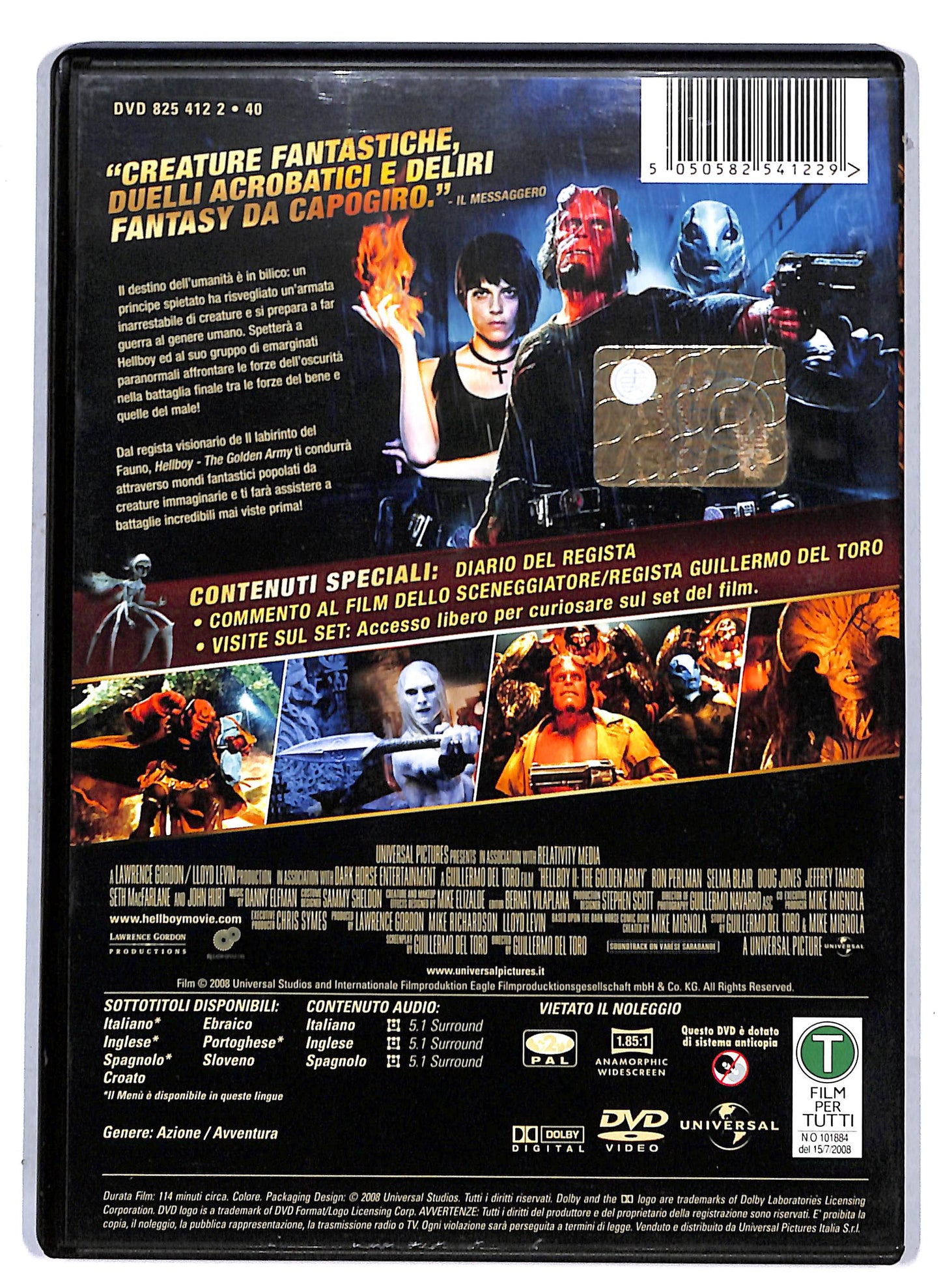 EBOND Hellboy - The Golden Army DVD D807109