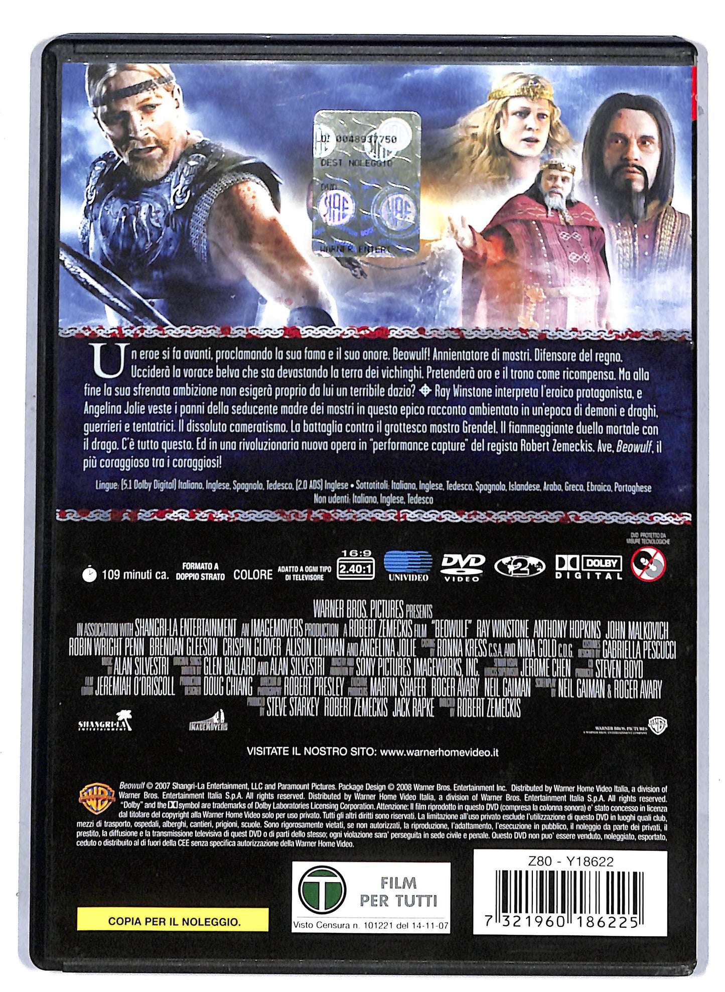 EBOND La leggenda di Beowulf  NOLEGGIO DVD D807118