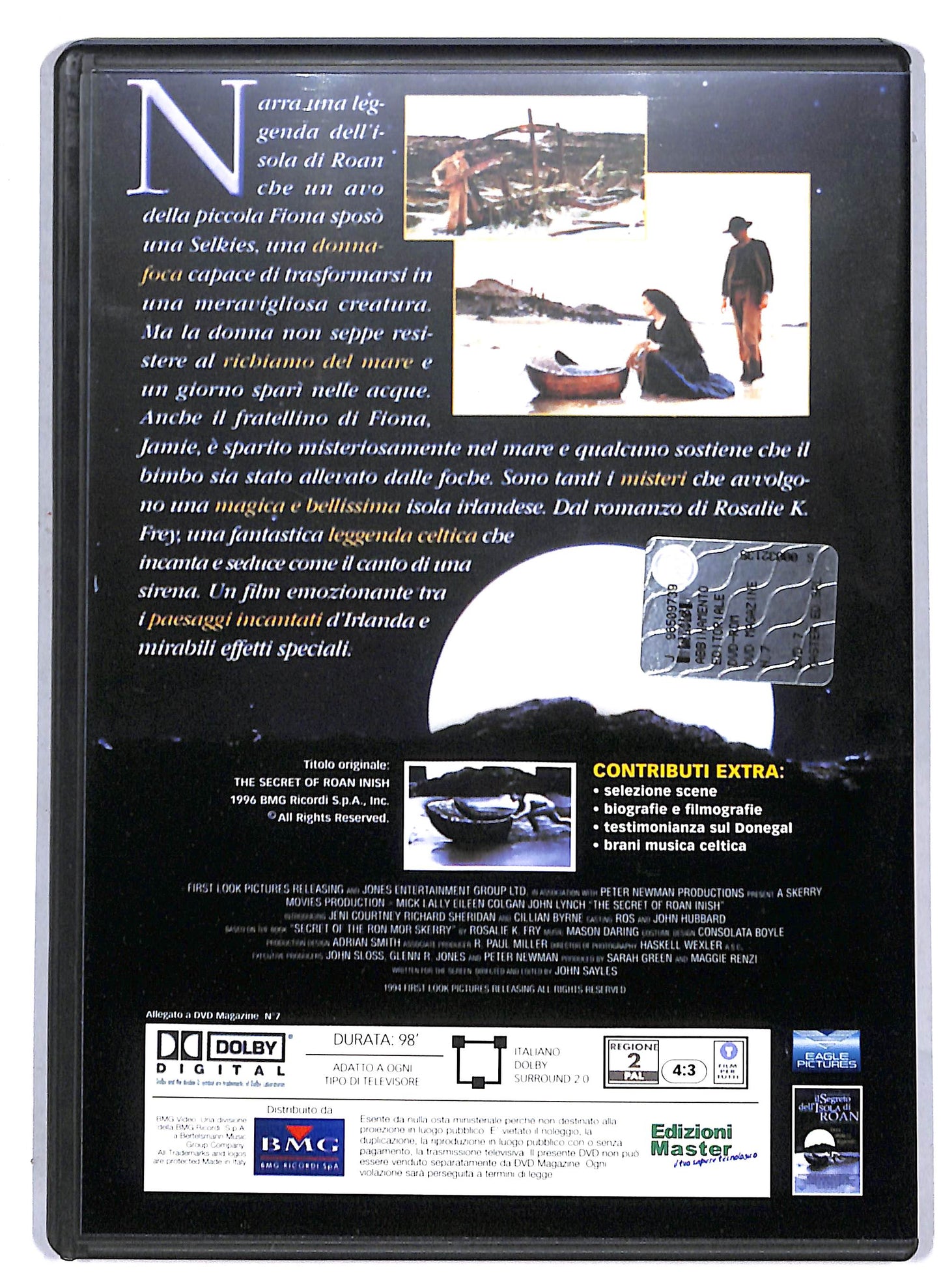 EBOND Il segreto dell'isola di Roan EDITORIALE DVD D807231