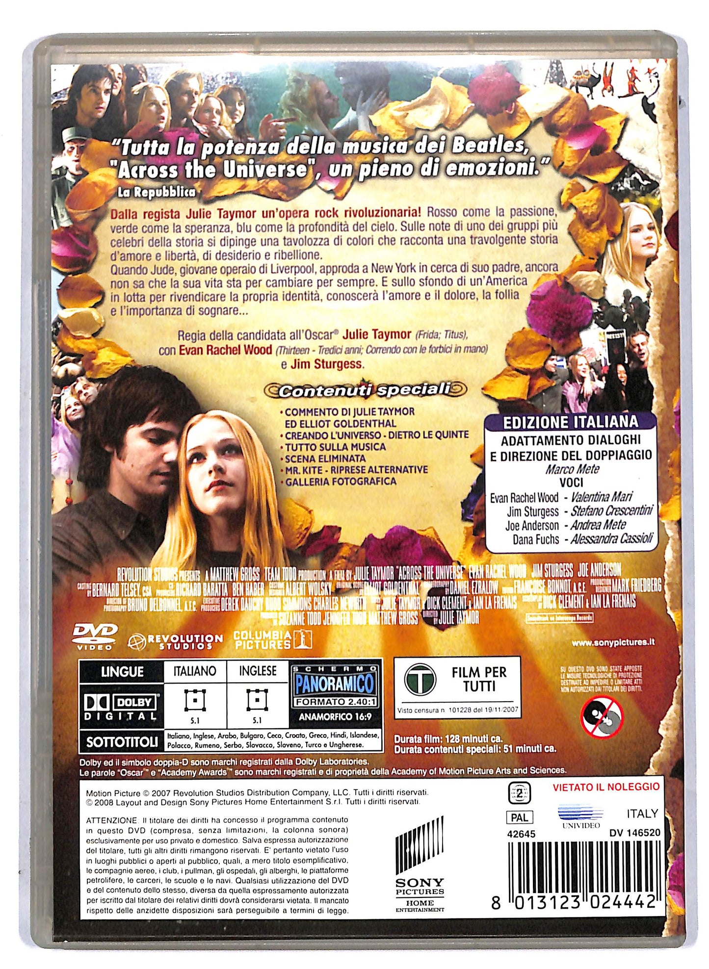 EBOND Across the Universe DVD D807247