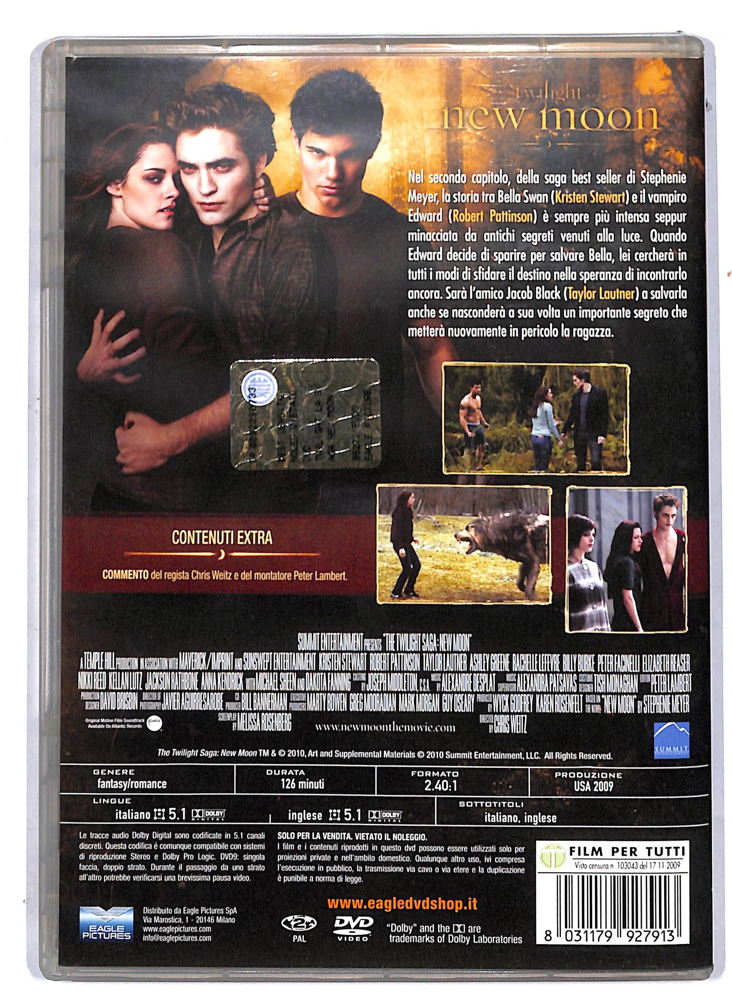 EBOND New Moon DVD D807250