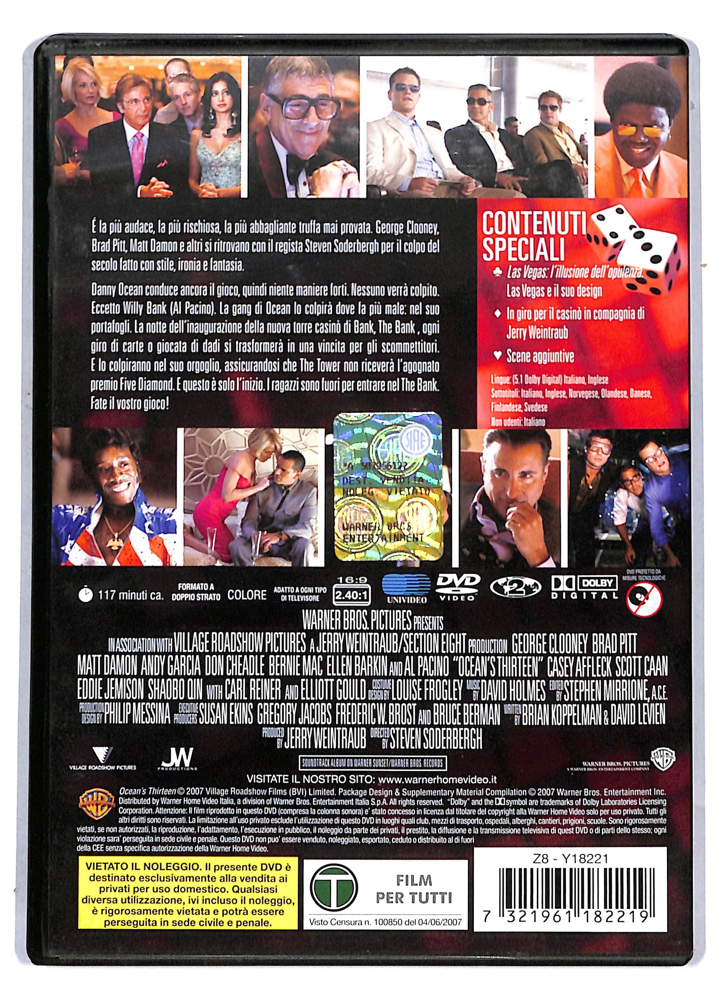 EBOND Ocean's Thirteen DVD D807262