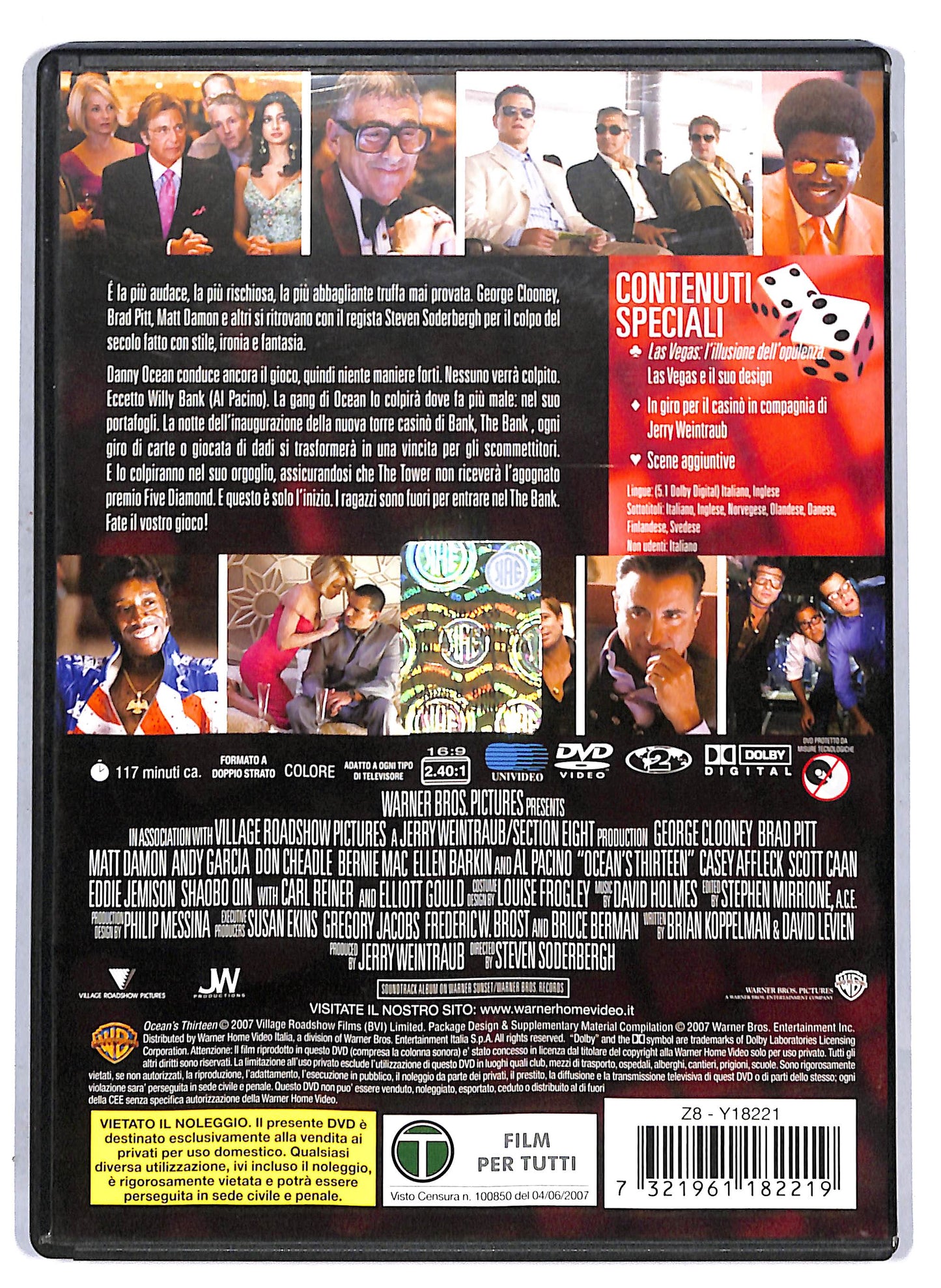 EBOND Ocean's Thirteen DVD D807303