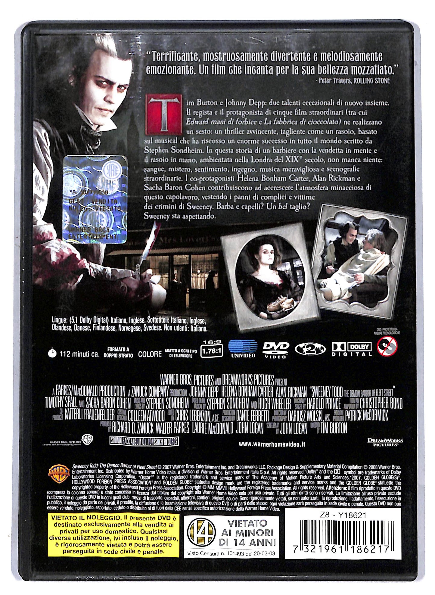 EBOND Sweeneytodd DVD D807306