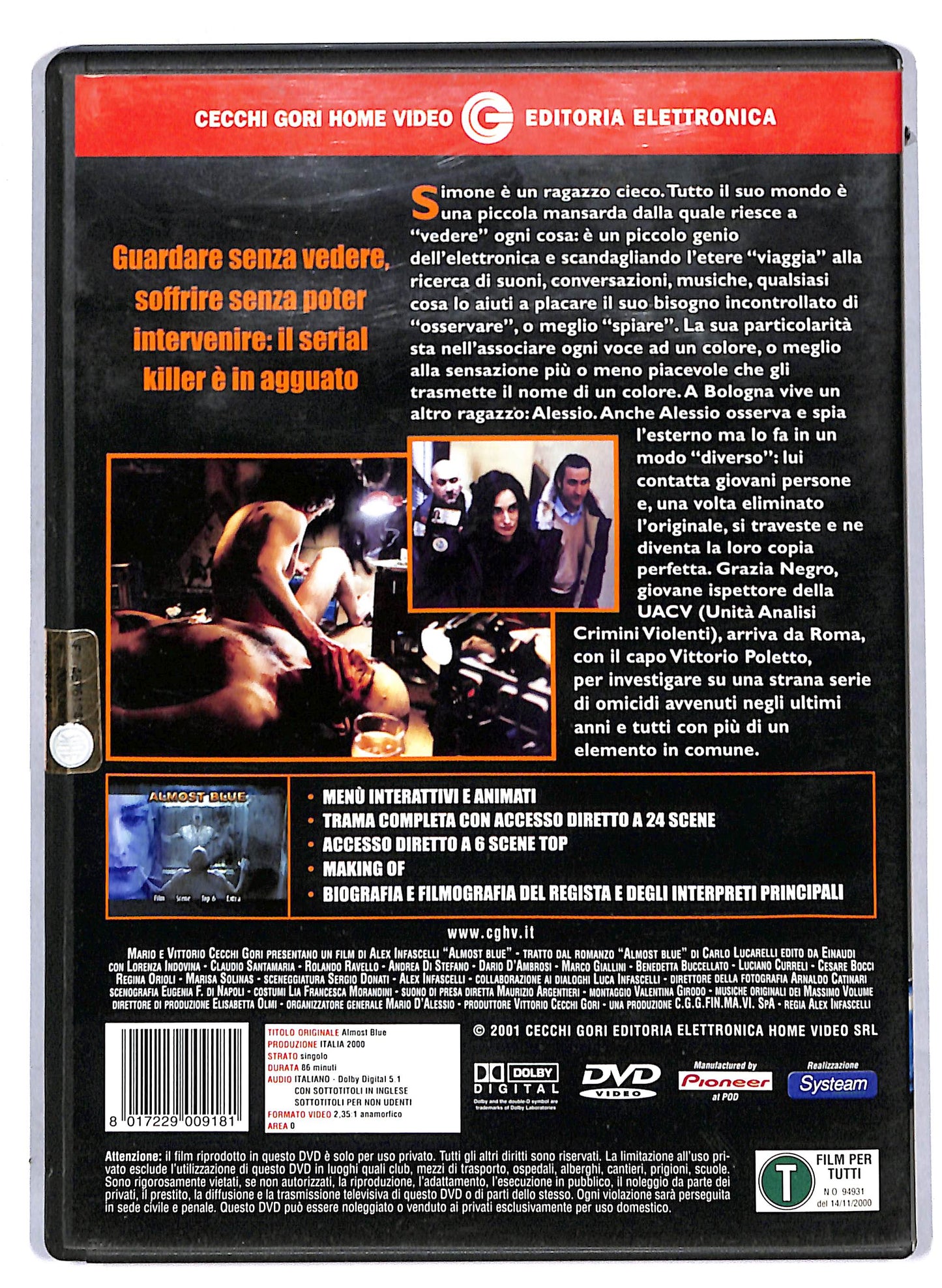 EBOND Almost blue DVD D807321