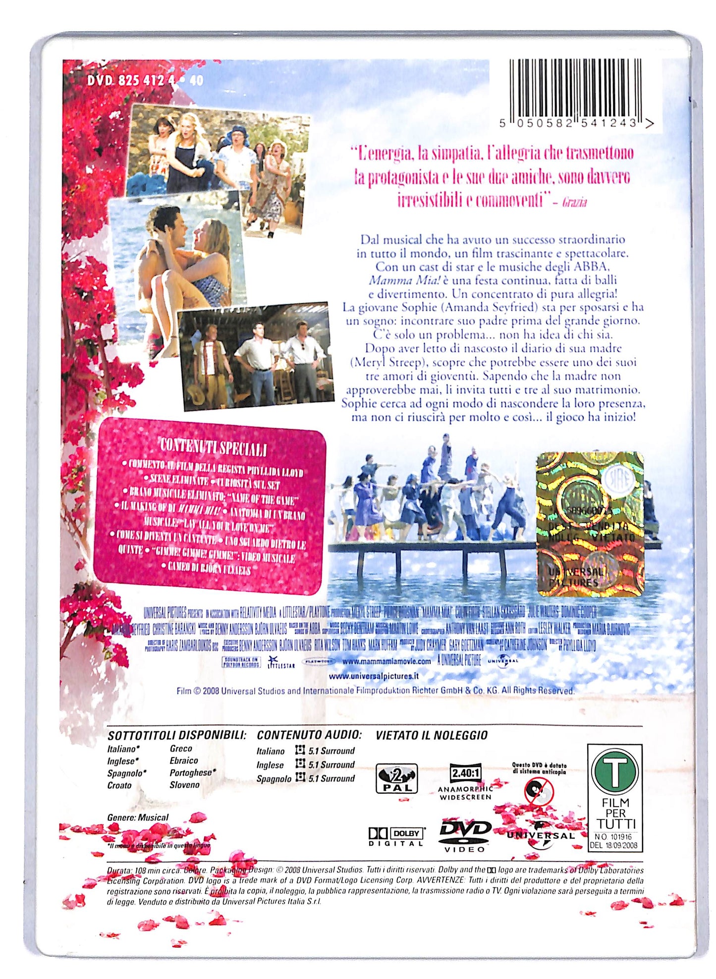 EBOND Mamma Mia DVD D807323