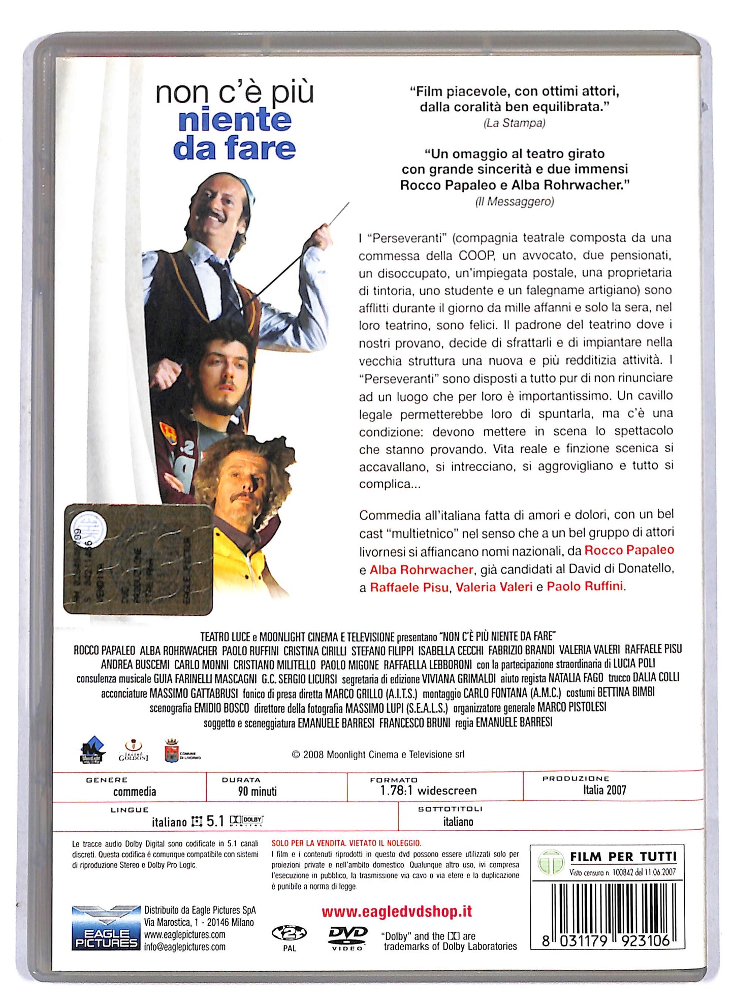 EBOND Non c'e piu niente da fare DVD D807332
