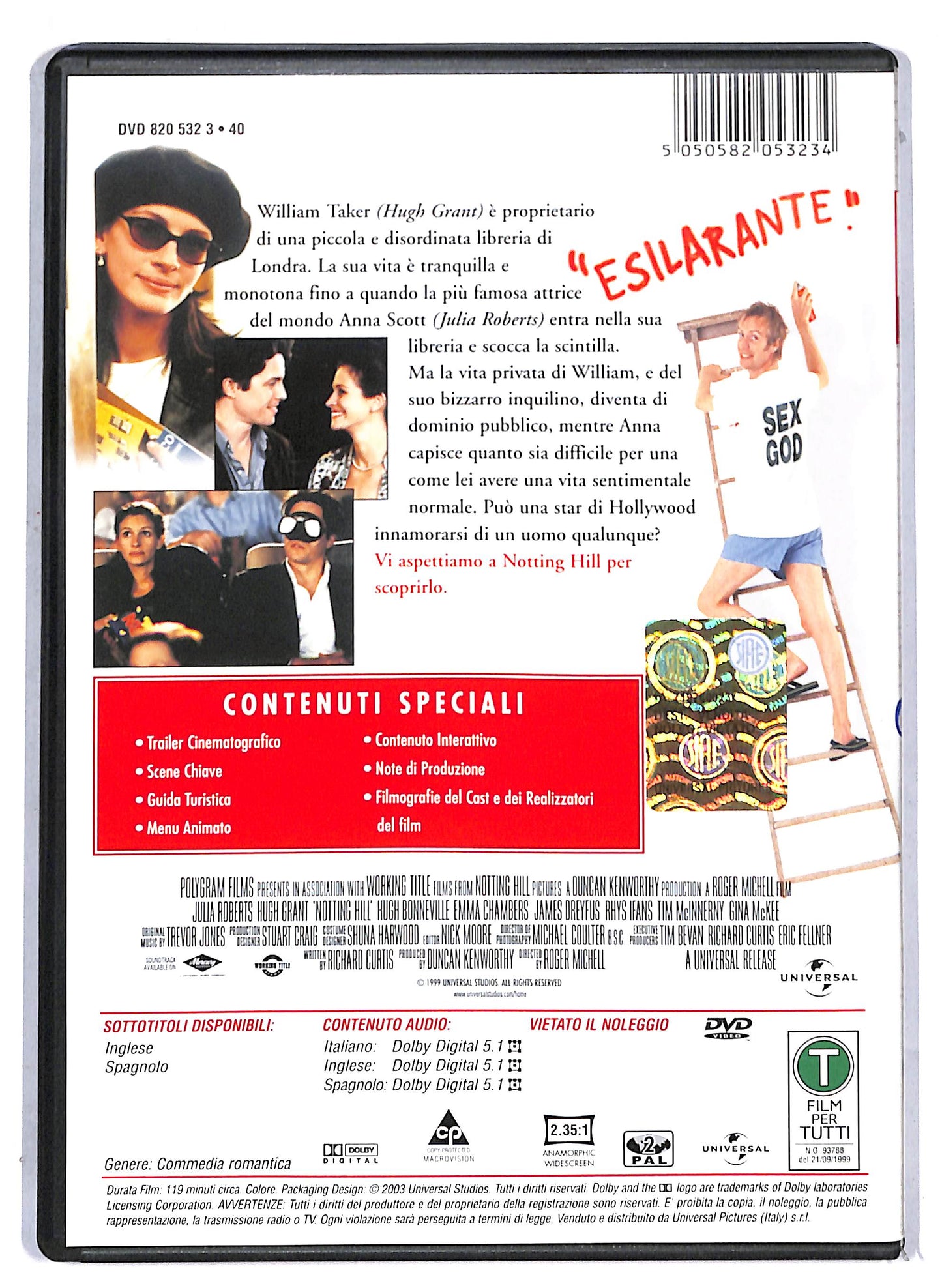 EBOND Notting Hill DVD D807341
