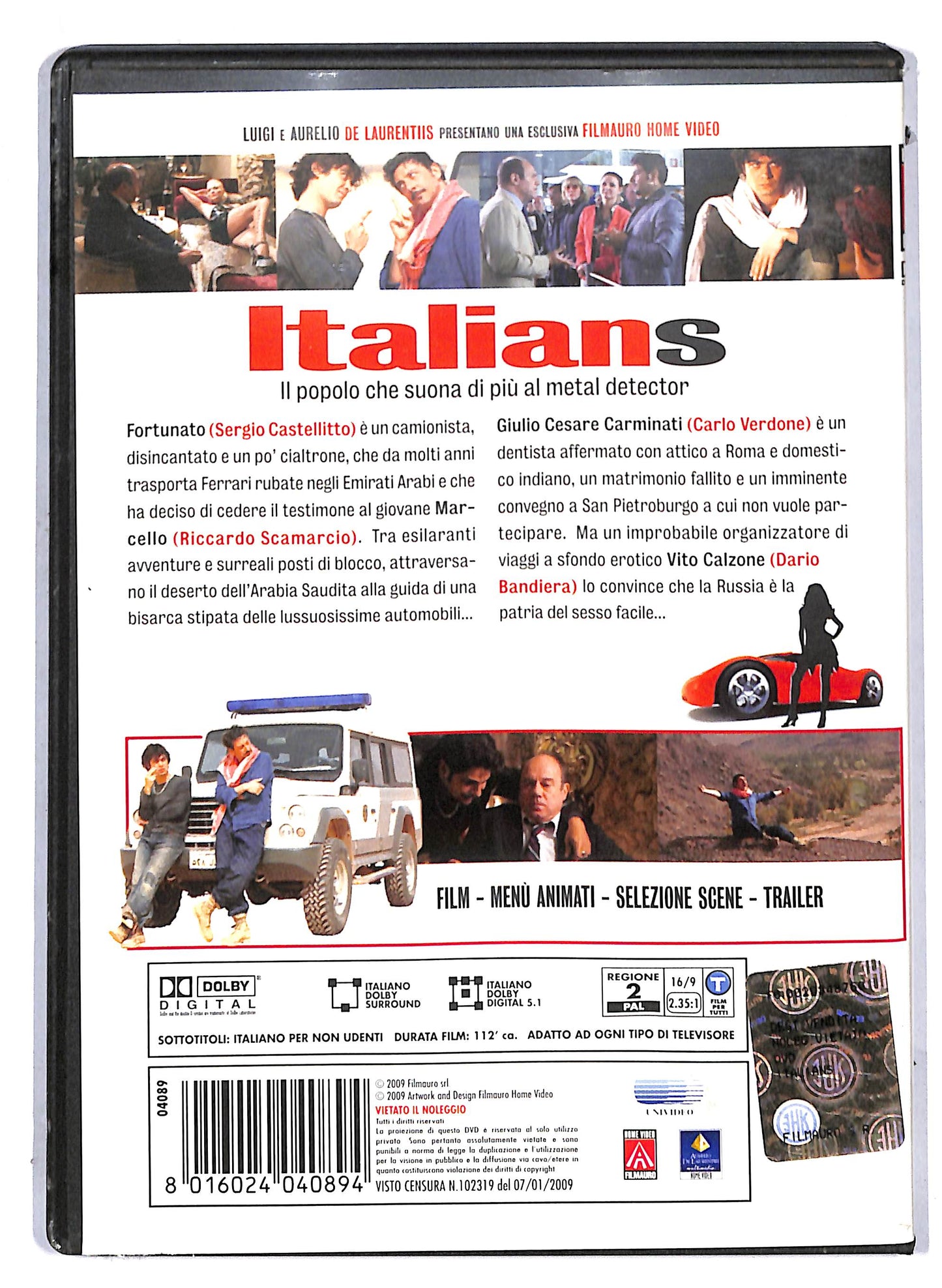 EBOND Italians DVD D807358