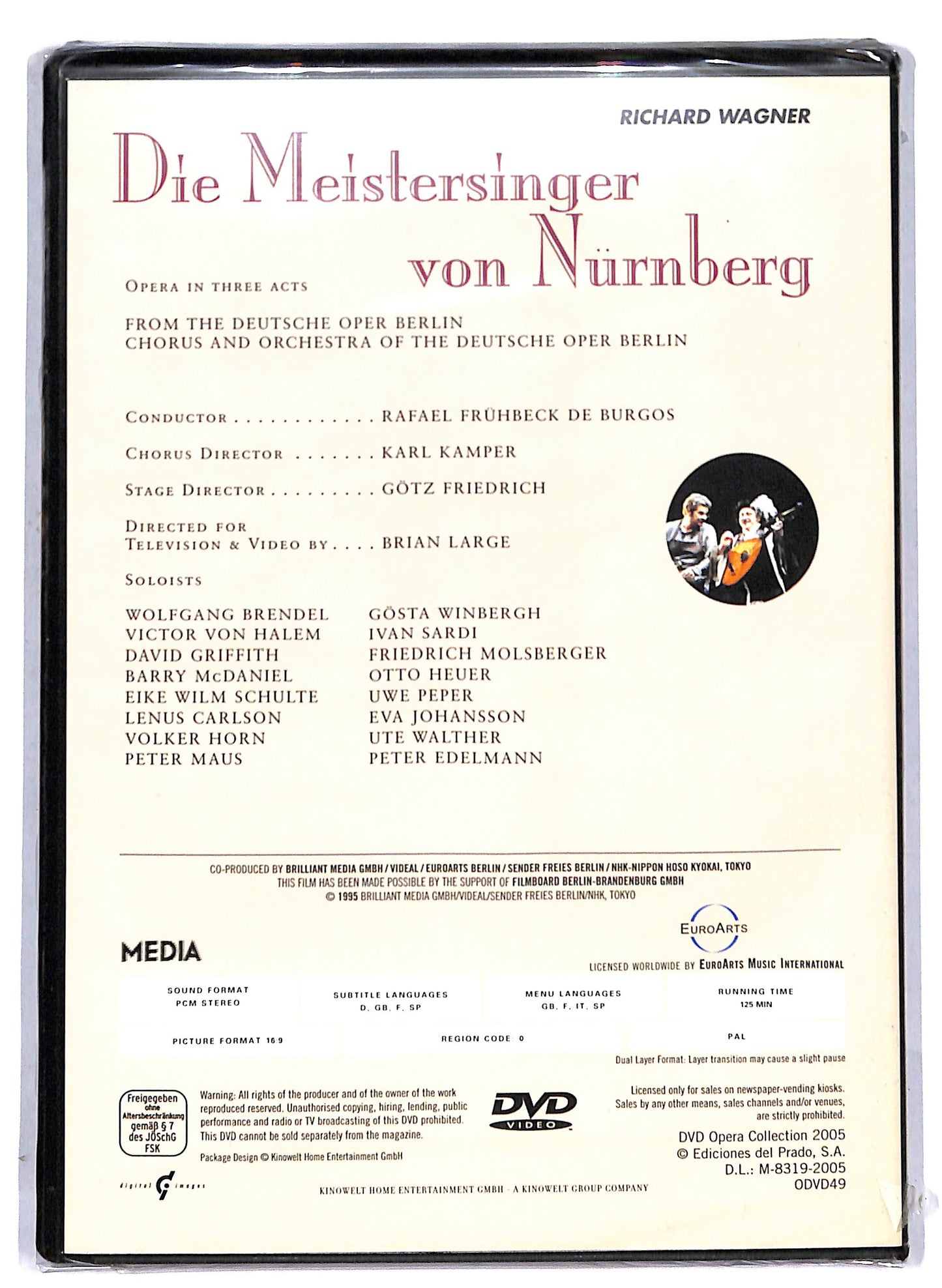 EBOND Dvd Opera Collection Die Meistersinger von Nurnberg Parte II DVD D807509