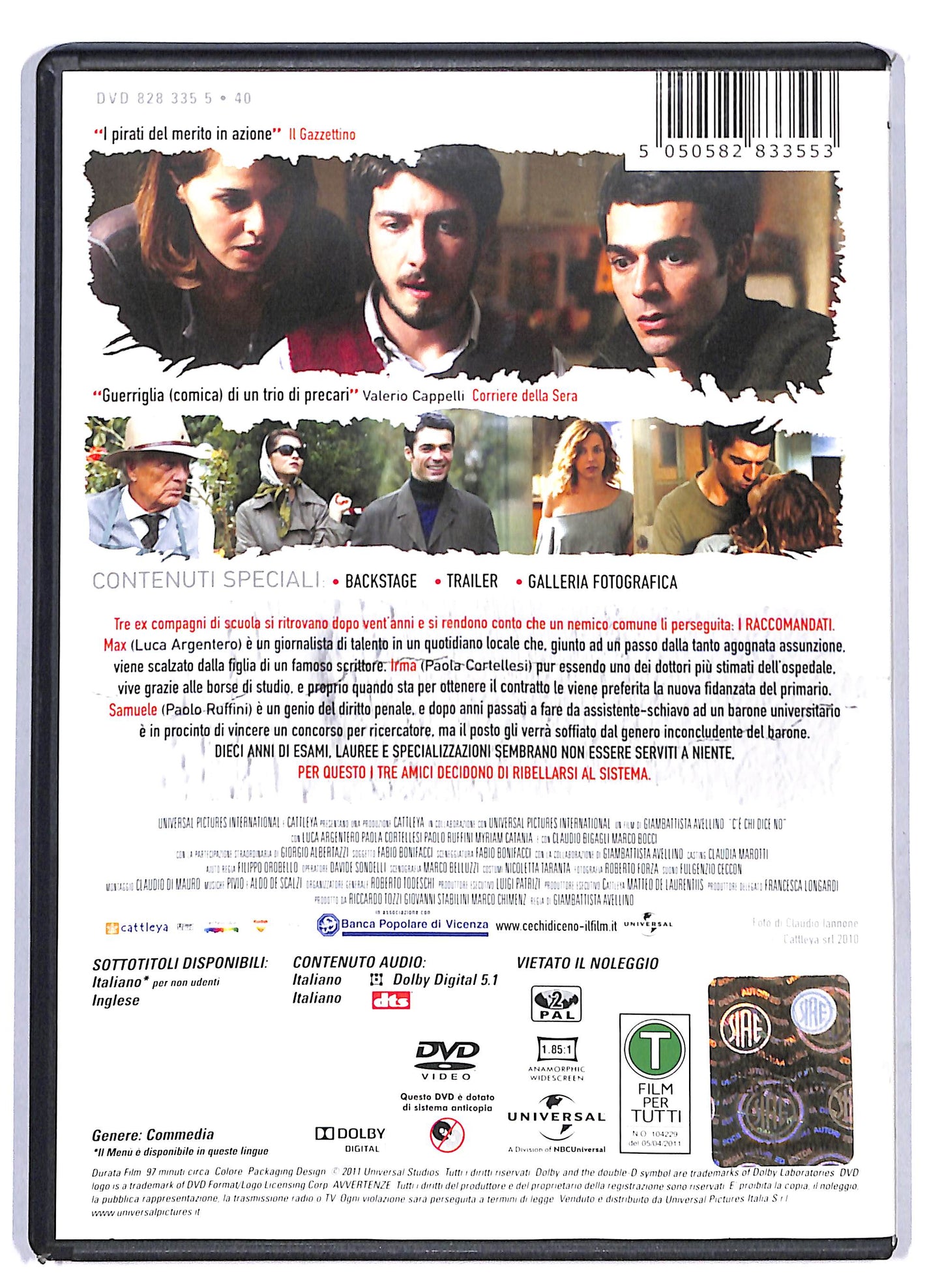 EBOND Ai Raccomandati c'e chi dice No DVD D807563