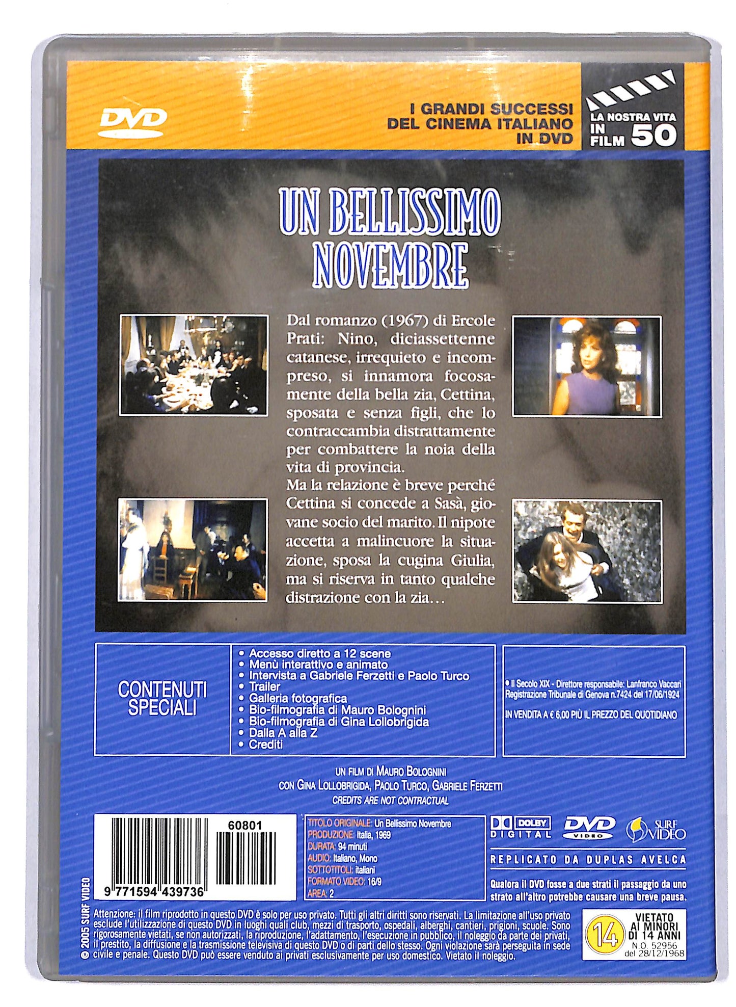 EBOND Un Bellissimo Novembre EDITORIALE DVD D807607