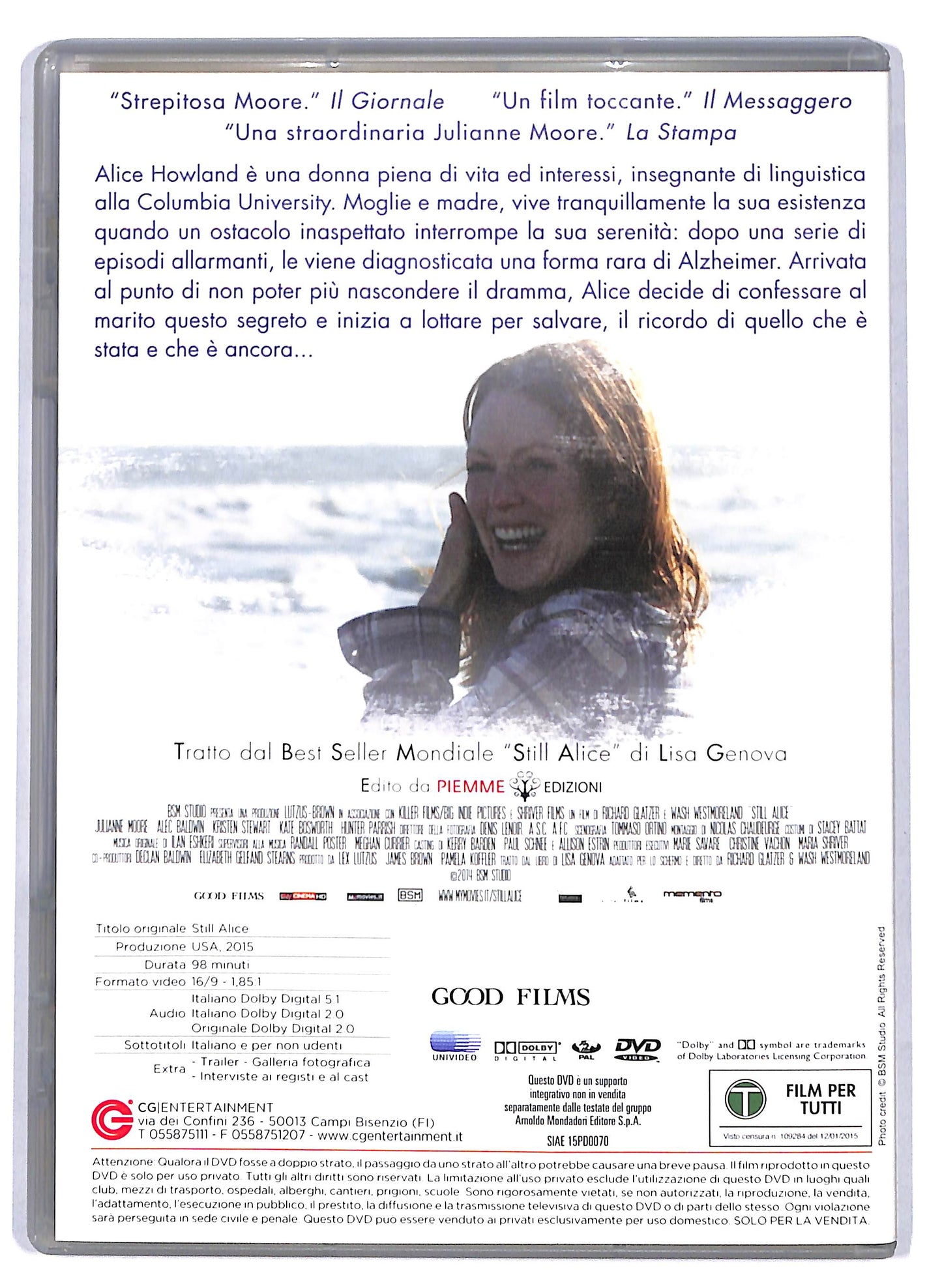 EBOND Still Alice EDITORIALE DVD D807609