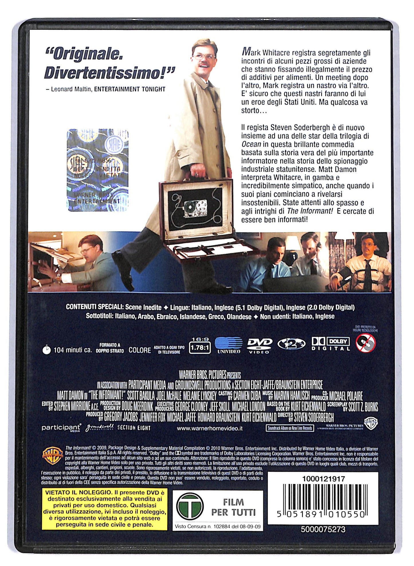 EBOND The Informant! DVD D807624