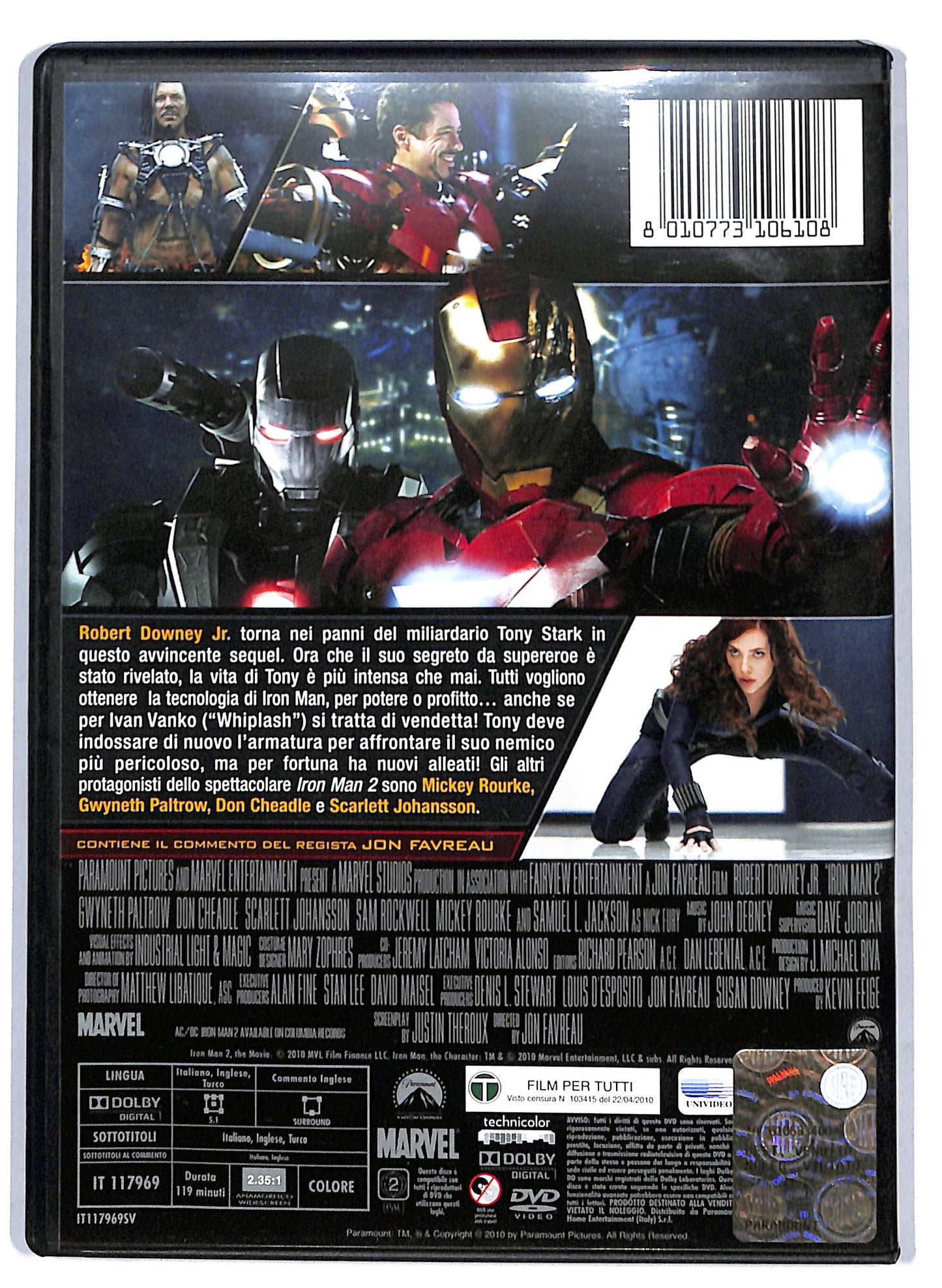 EBOND Iron Man 2 DVD D807634