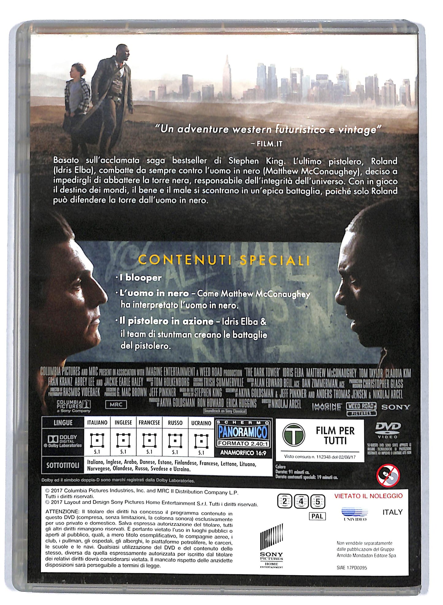 EBOND La Torre Nera EDITORIALE DVD D807647