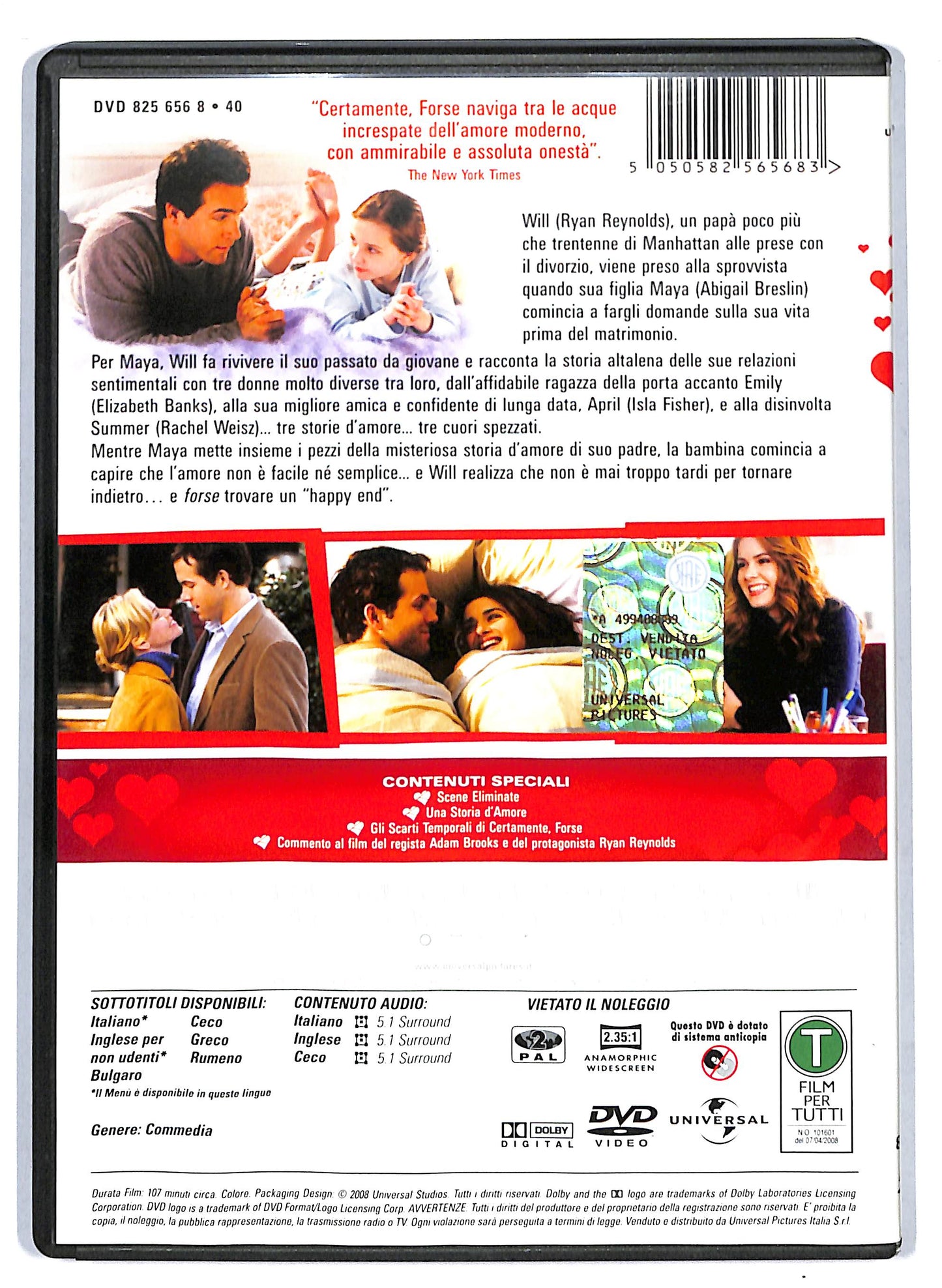 EBOND Certamente, forse DVD D807713