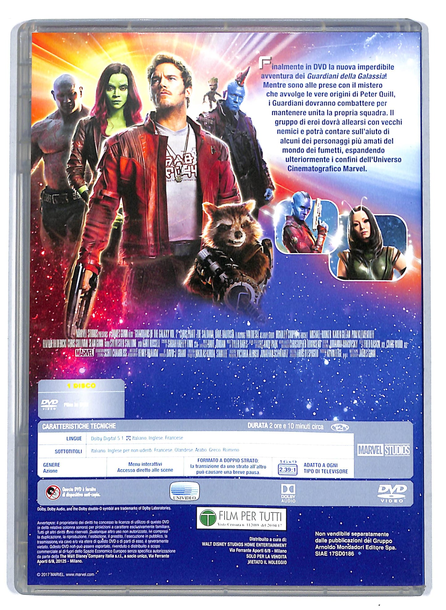 EBOND Guardiani della Galassia Vol. 2 EDITORIALE DVD D807716