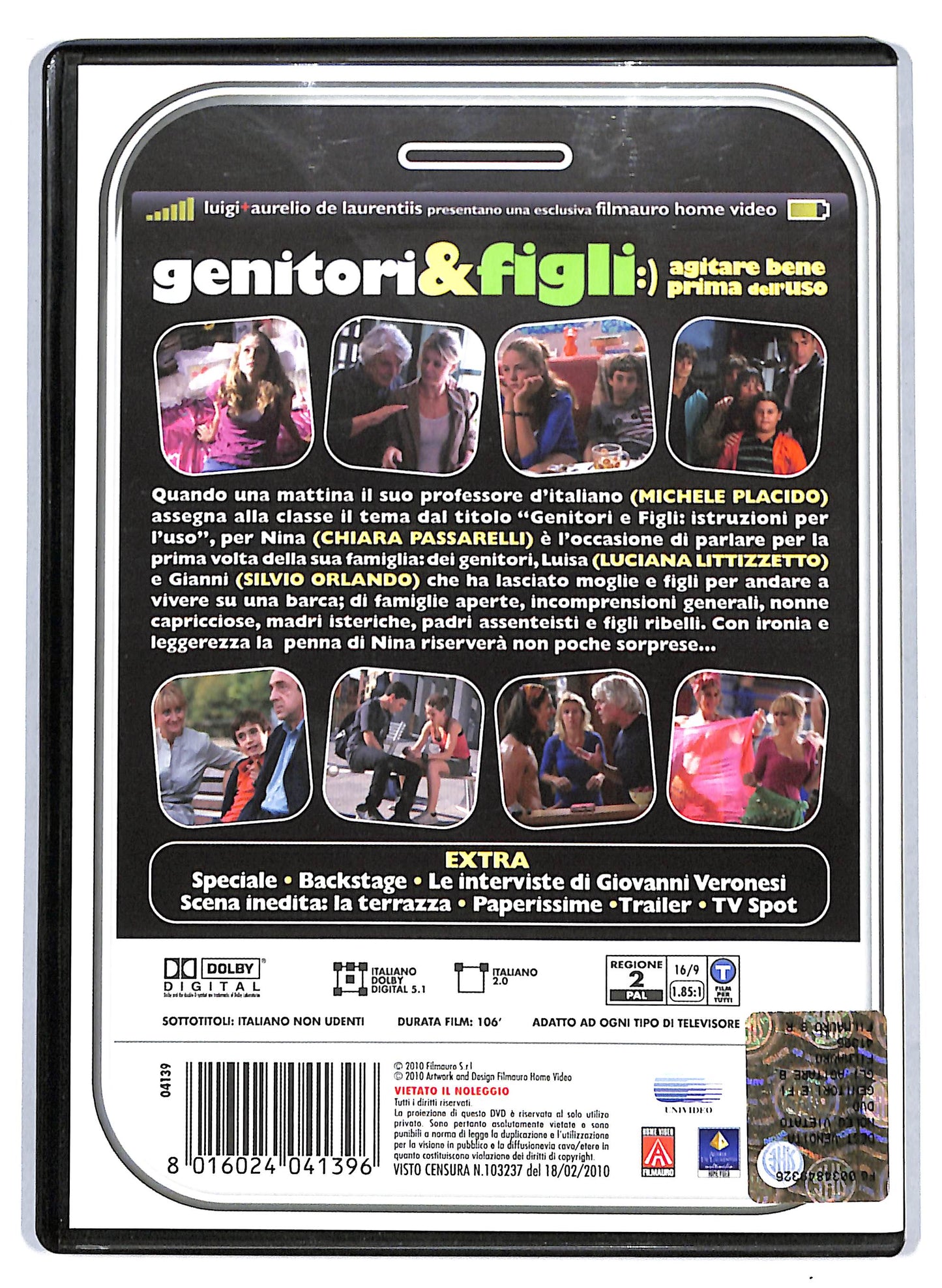 EBOND Genitori e figli - EDIZIONE SPECIALE DVD D807718