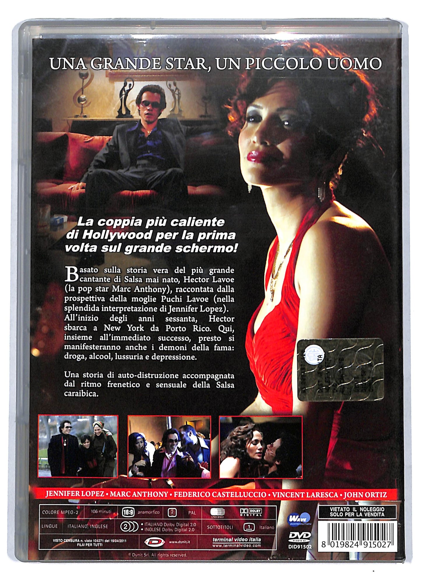 EBOND El Cantante DVD D807818
