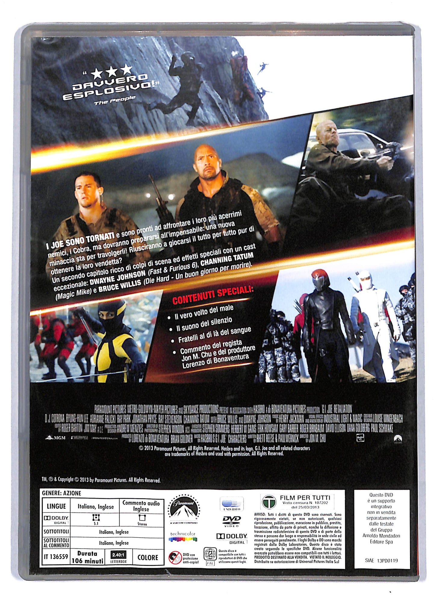 EBOND G.I. Joe - La vendetta EDITORIALE DVD D807841