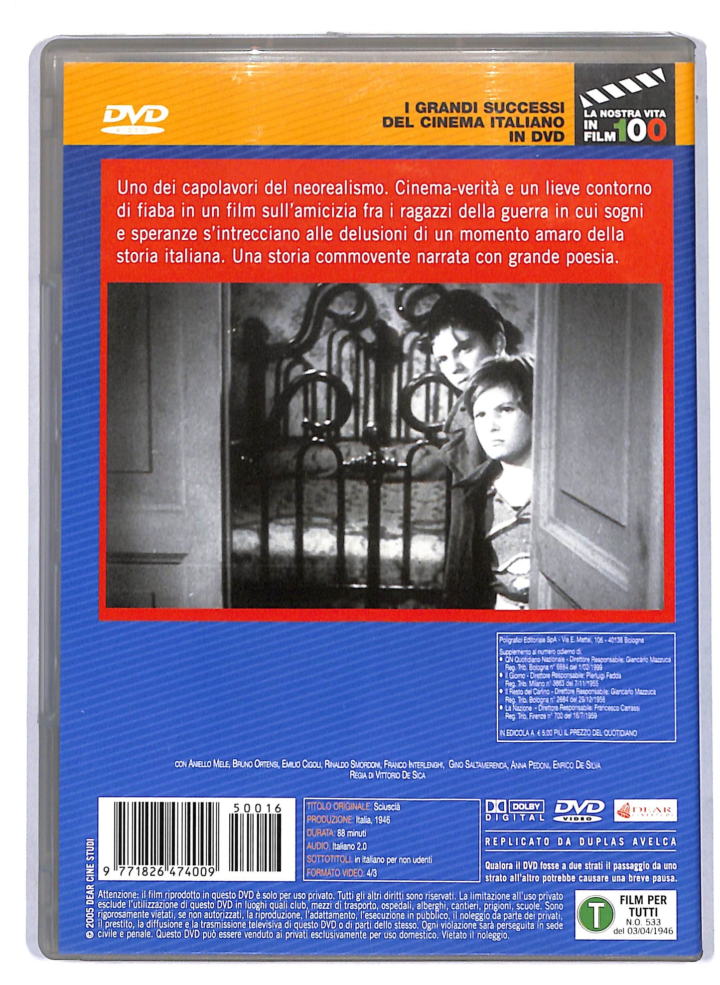 EBOND Sciuscia EDITORIALE DVD D807933