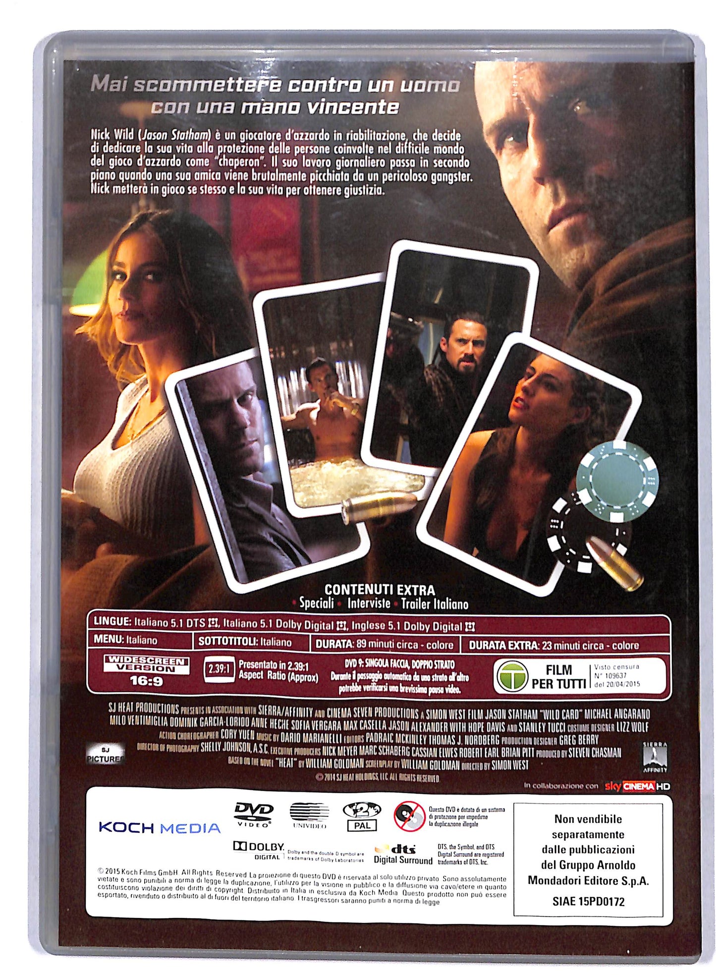 EBOND Joker  Wild Card EDITORIALE DVD D807938