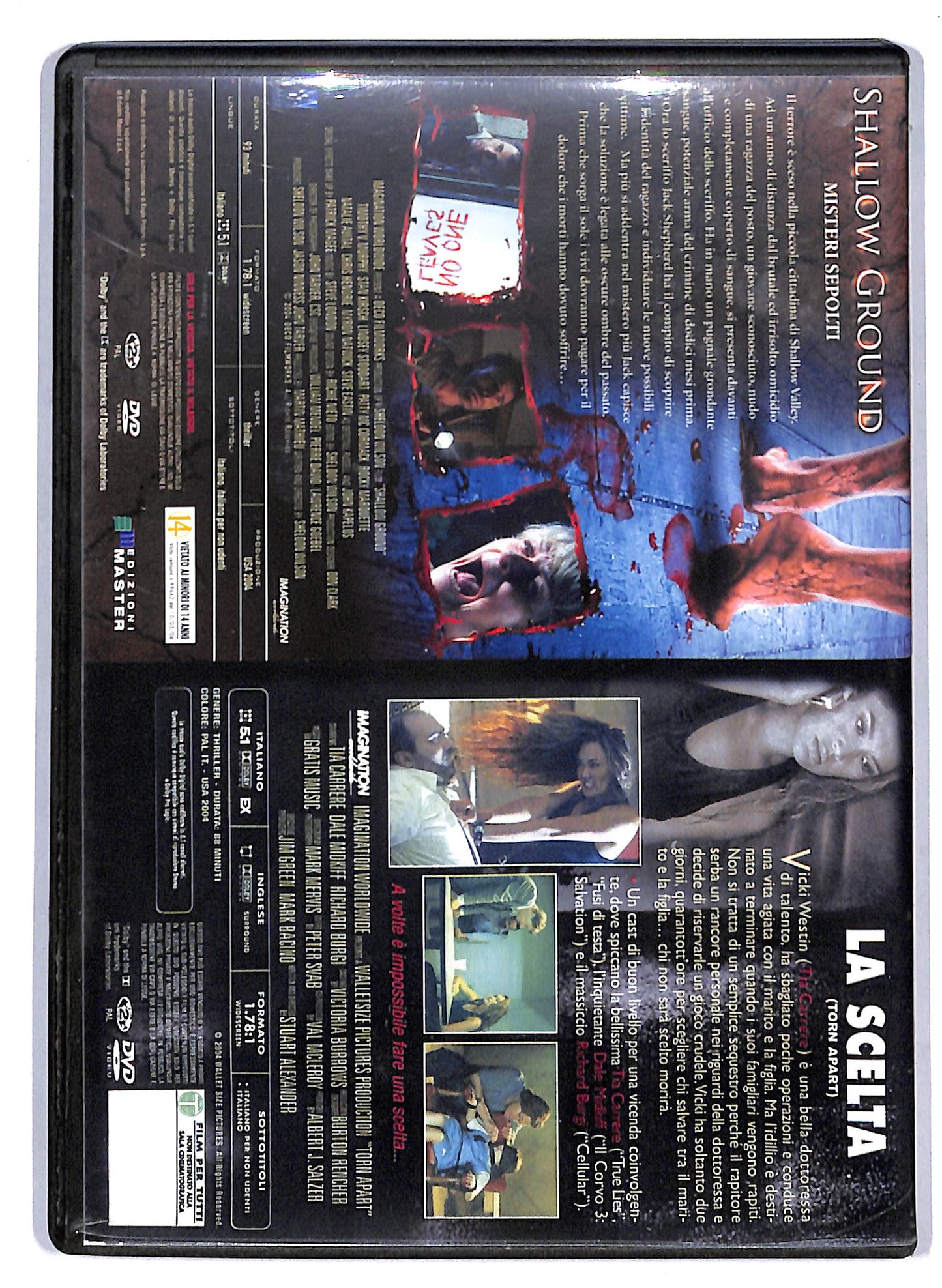 EBOND La scelta + Shallow Ground (Combo) EDITORIALE DVD D807951
