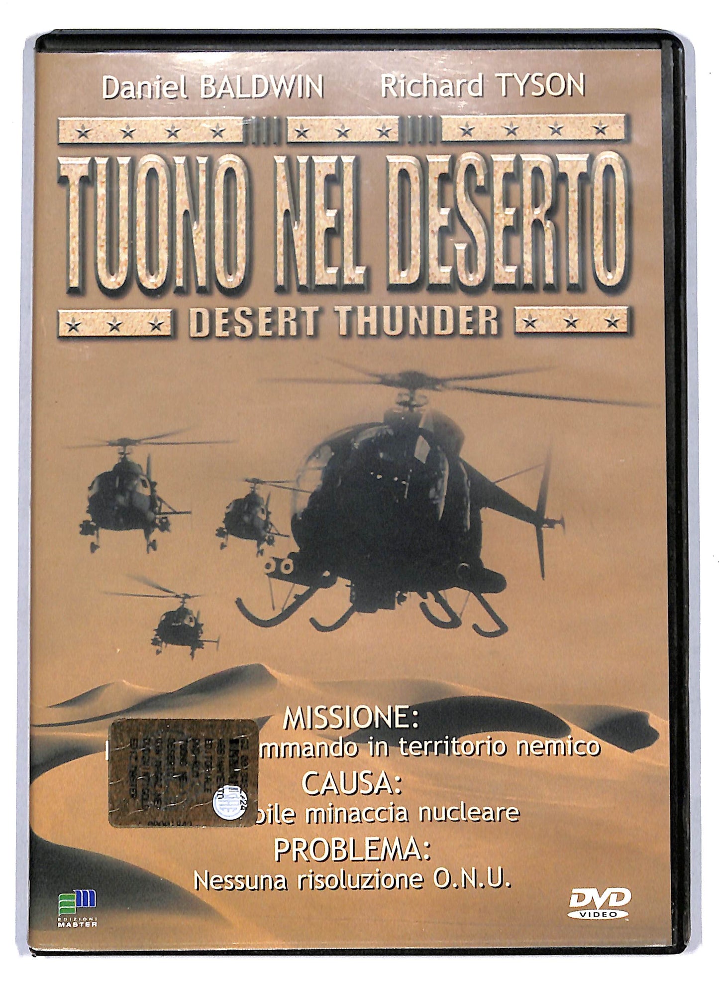 EBOND Tuono nel Deserto EDITORIALE DVD D807955